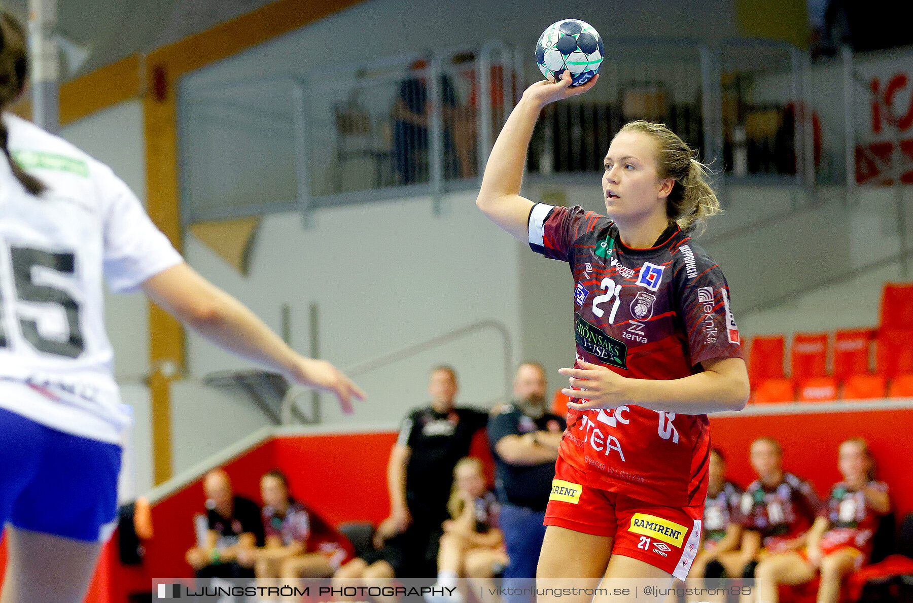 Träningsmatch Skövde HF-Gjerpen Håndball 25-26,dam,Skövde Idrottshall,Skövde,Sverige,Handboll,,2022,288087