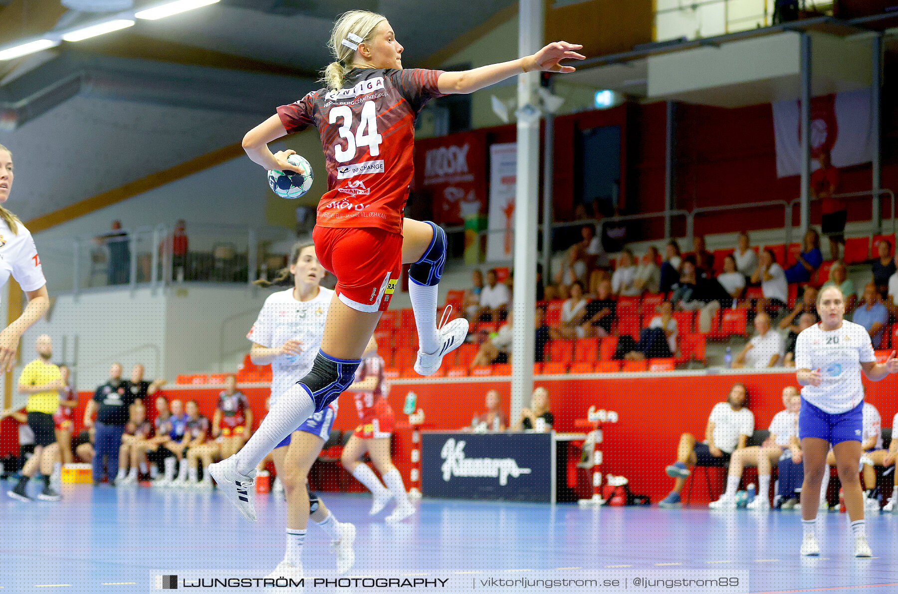 Träningsmatch Skövde HF-Gjerpen Håndball 25-26,dam,Skövde Idrottshall,Skövde,Sverige,Handboll,,2022,288102