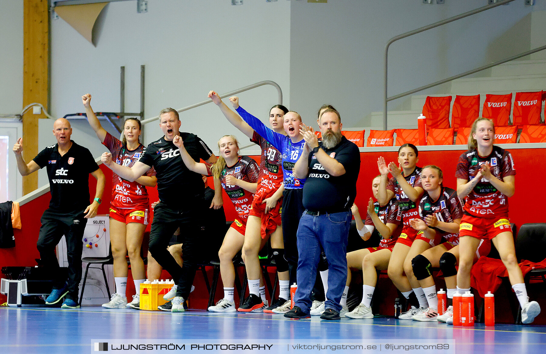 Träningsmatch Skövde HF-Gjerpen Håndball 25-26,dam,Skövde Idrottshall,Skövde,Sverige,Handboll,,2022,288104