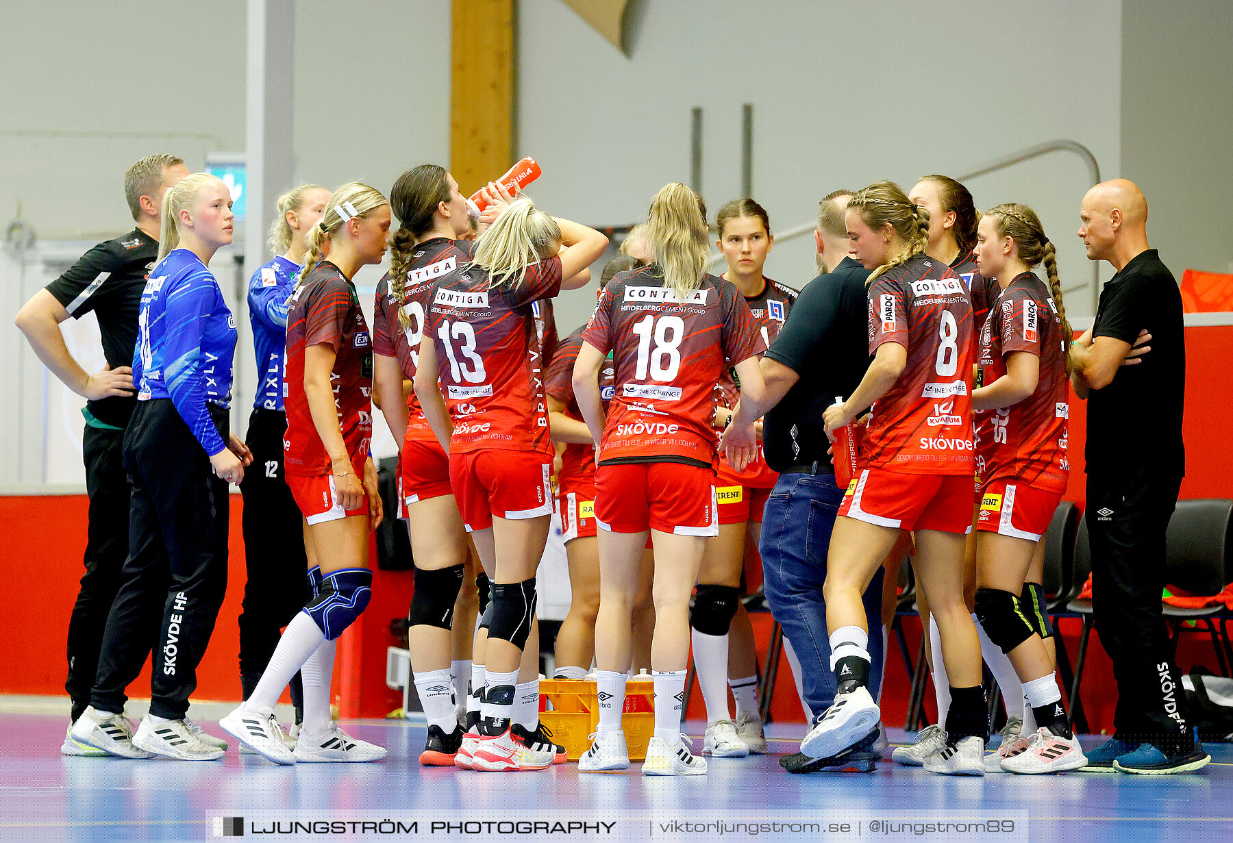 Träningsmatch Skövde HF-Gjerpen Håndball 25-26,dam,Skövde Idrottshall,Skövde,Sverige,Handboll,,2022,288120