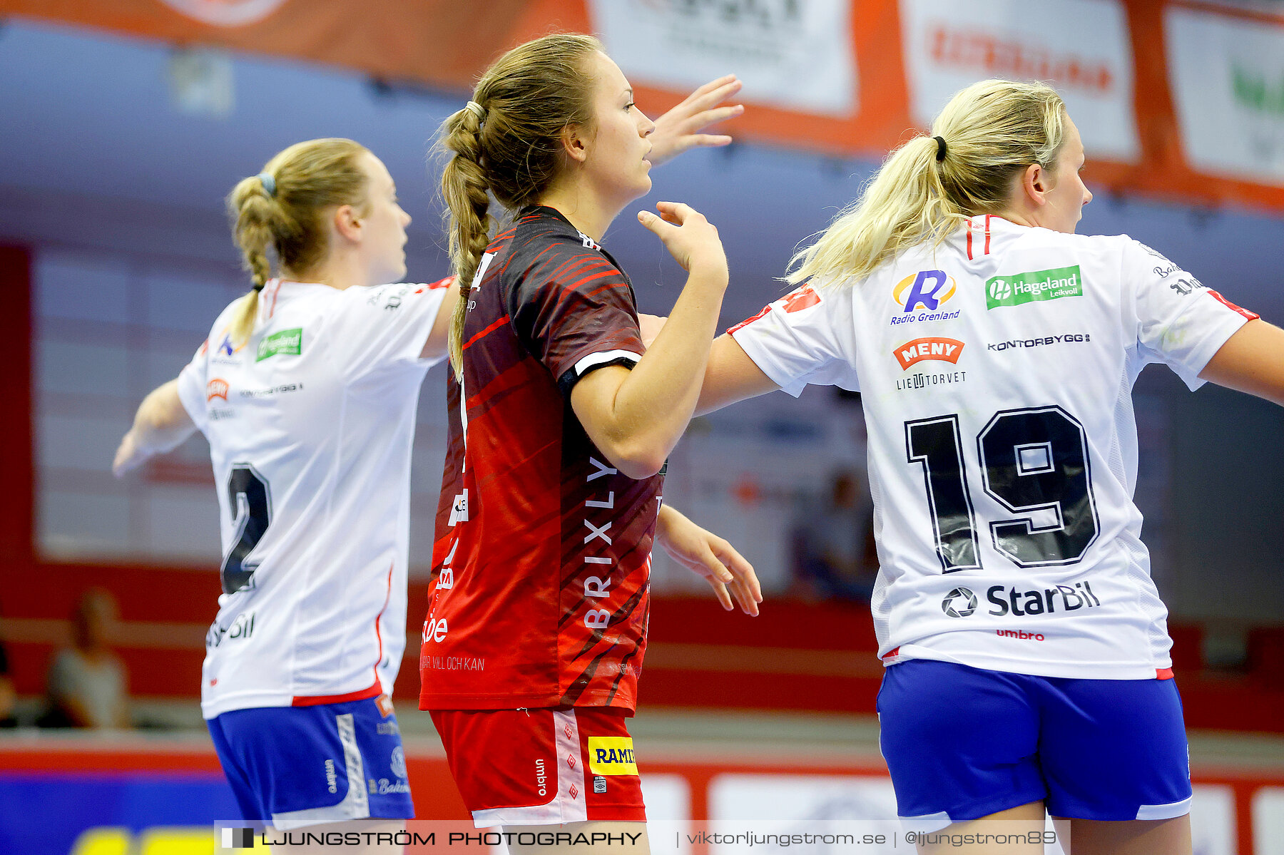 Träningsmatch Skövde HF-Gjerpen Håndball 25-26,dam,Skövde Idrottshall,Skövde,Sverige,Handboll,,2022,288123