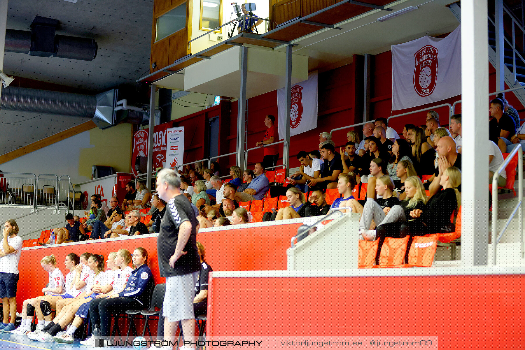 Träningsmatch Skövde HF-Gjerpen Håndball 25-26,dam,Skövde Idrottshall,Skövde,Sverige,Handboll,,2022,288131