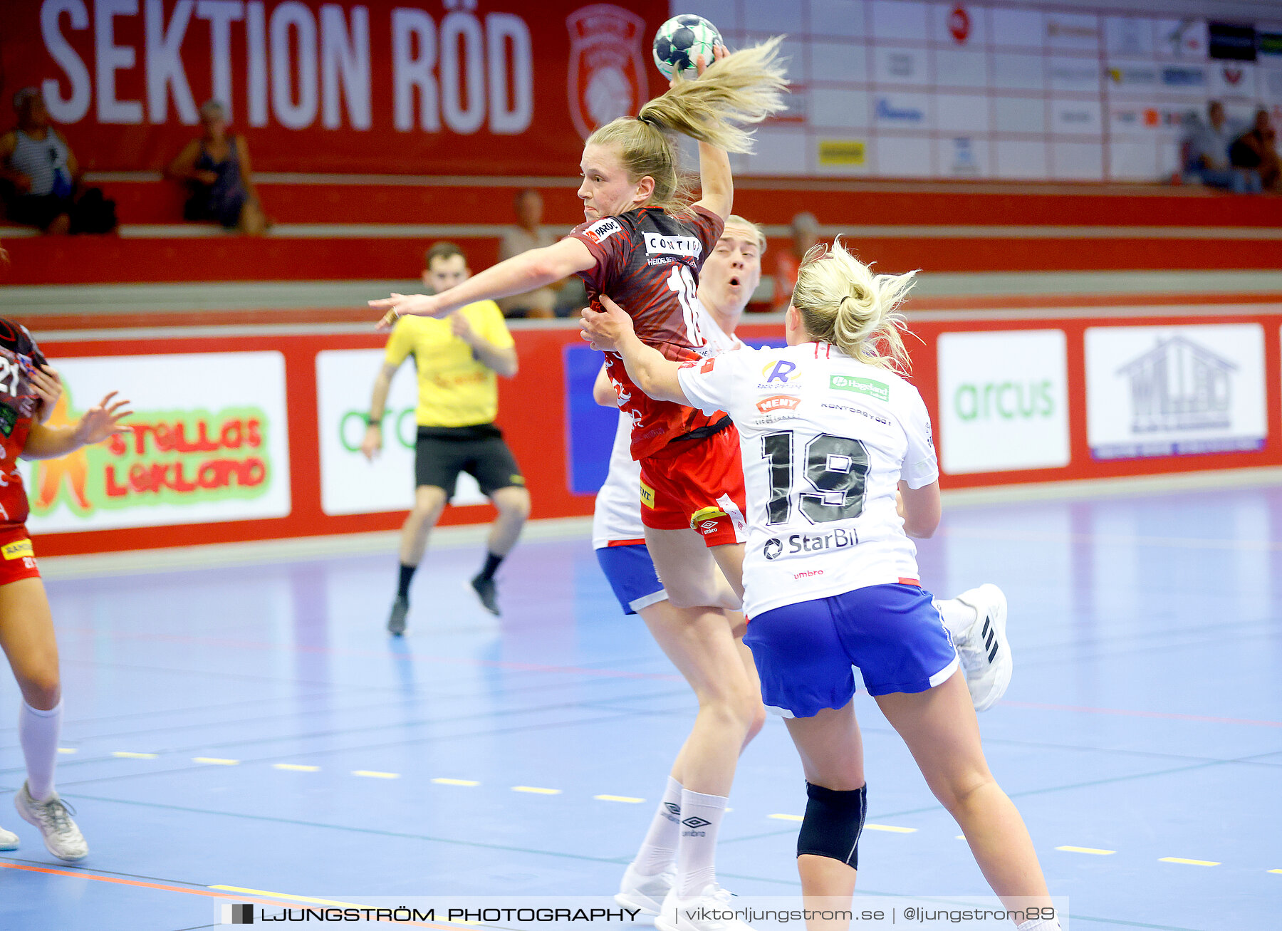 Träningsmatch Skövde HF-Gjerpen Håndball 25-26,dam,Skövde Idrottshall,Skövde,Sverige,Handboll,,2022,288145