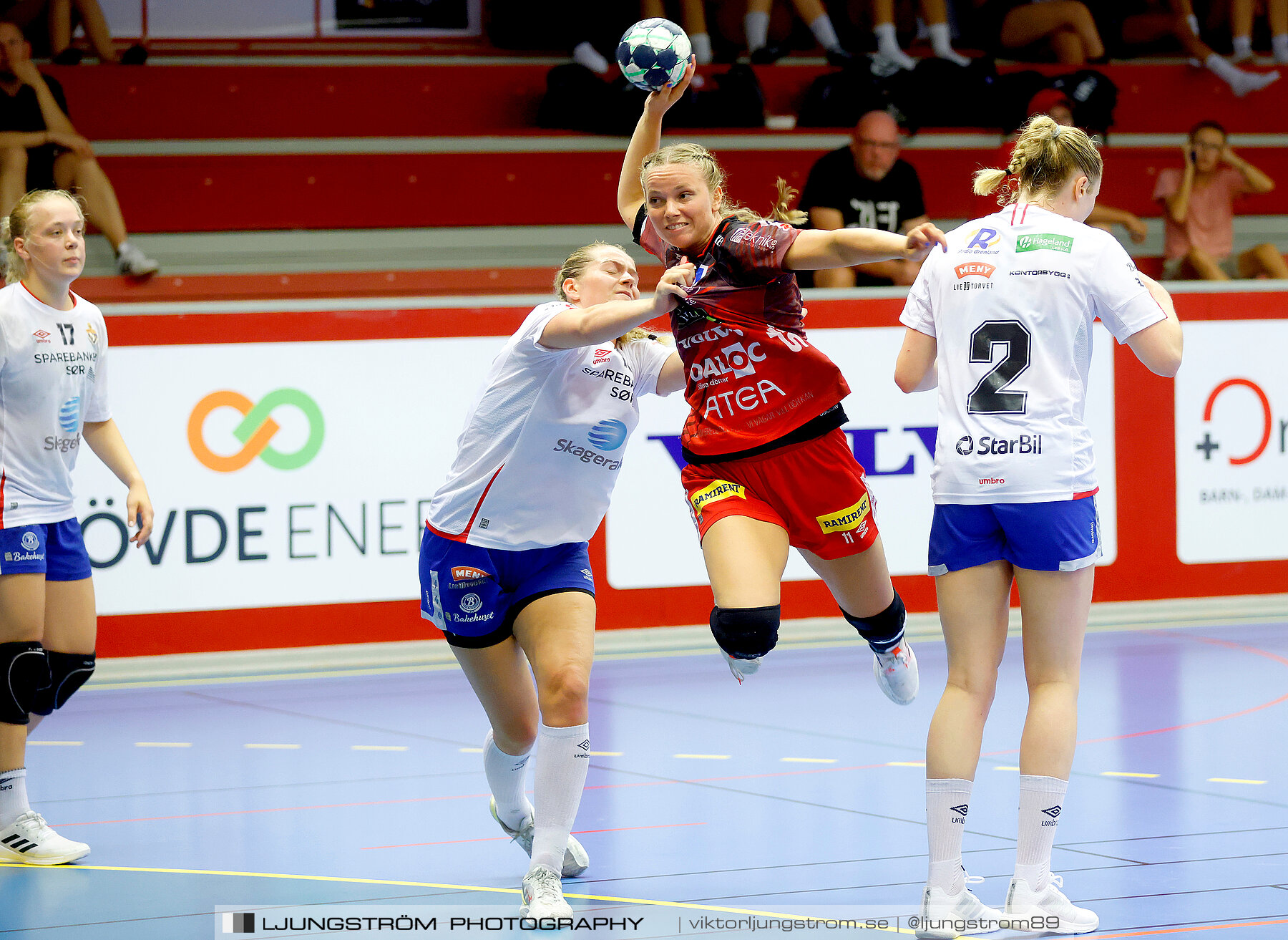 Träningsmatch Skövde HF-Gjerpen Håndball 25-26,dam,Skövde Idrottshall,Skövde,Sverige,Handboll,,2022,288148