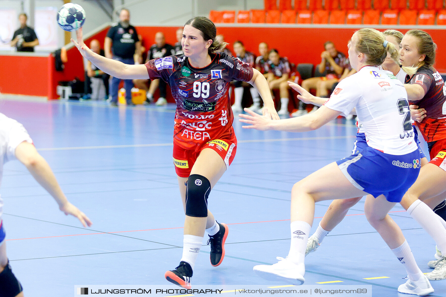 Träningsmatch Skövde HF-Gjerpen Håndball 25-26,dam,Skövde Idrottshall,Skövde,Sverige,Handboll,,2022,288152