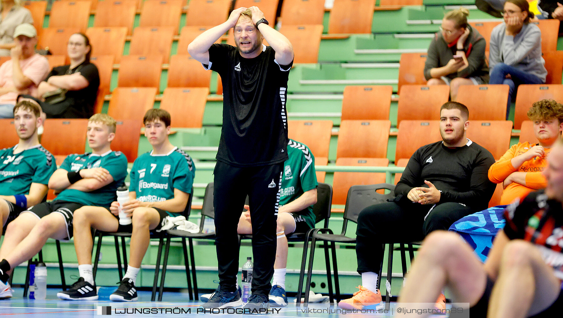 Träningsturnering Halden Juniorer-HK Country 23-28,herr,Arena Skövde,Skövde,Sverige,Handboll,,2022,288605