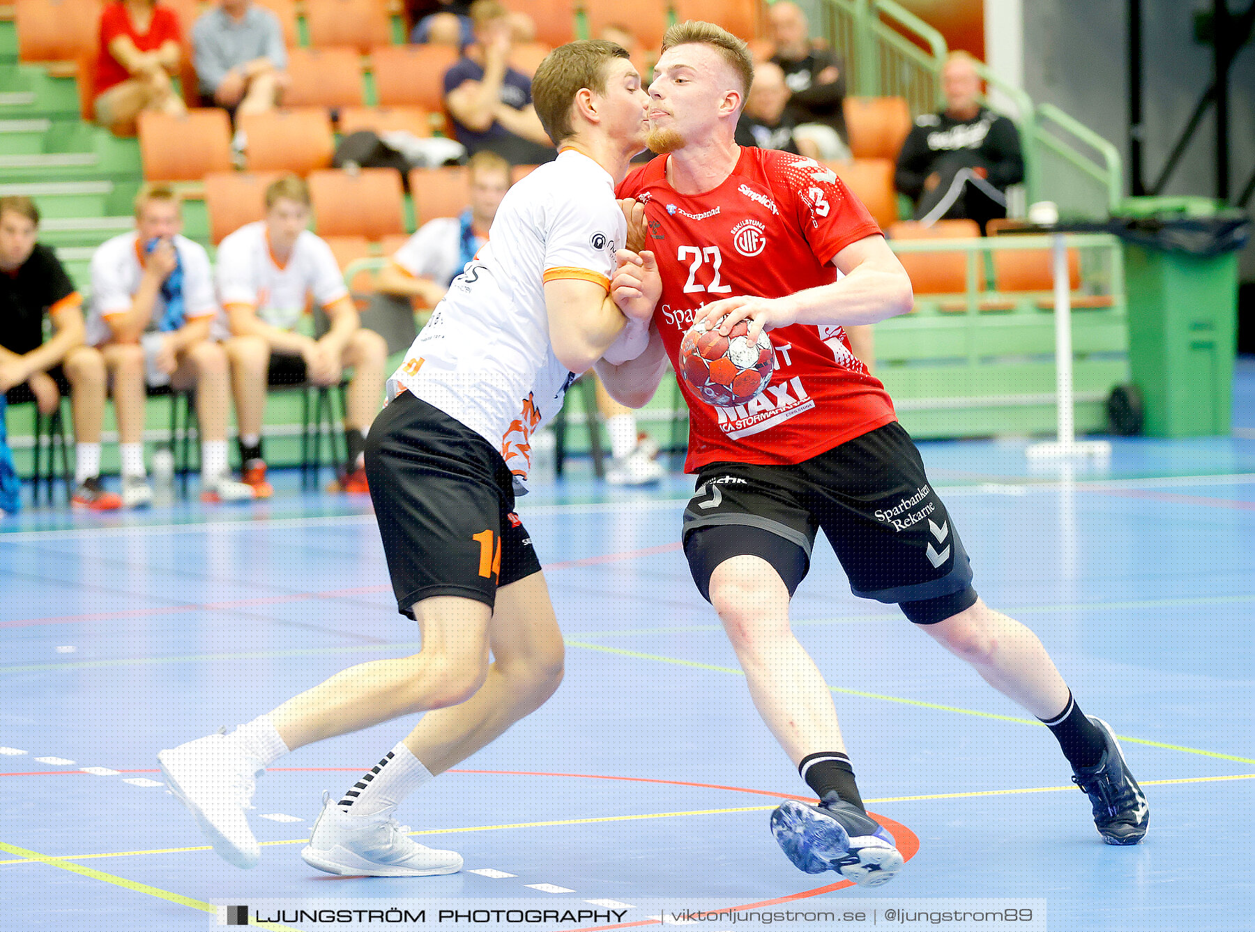 Träningsturnering Halden Topphåndball-Eskilstuna Guif 41-35,herr,Arena Skövde,Skövde,Sverige,Handboll,,2022,288647