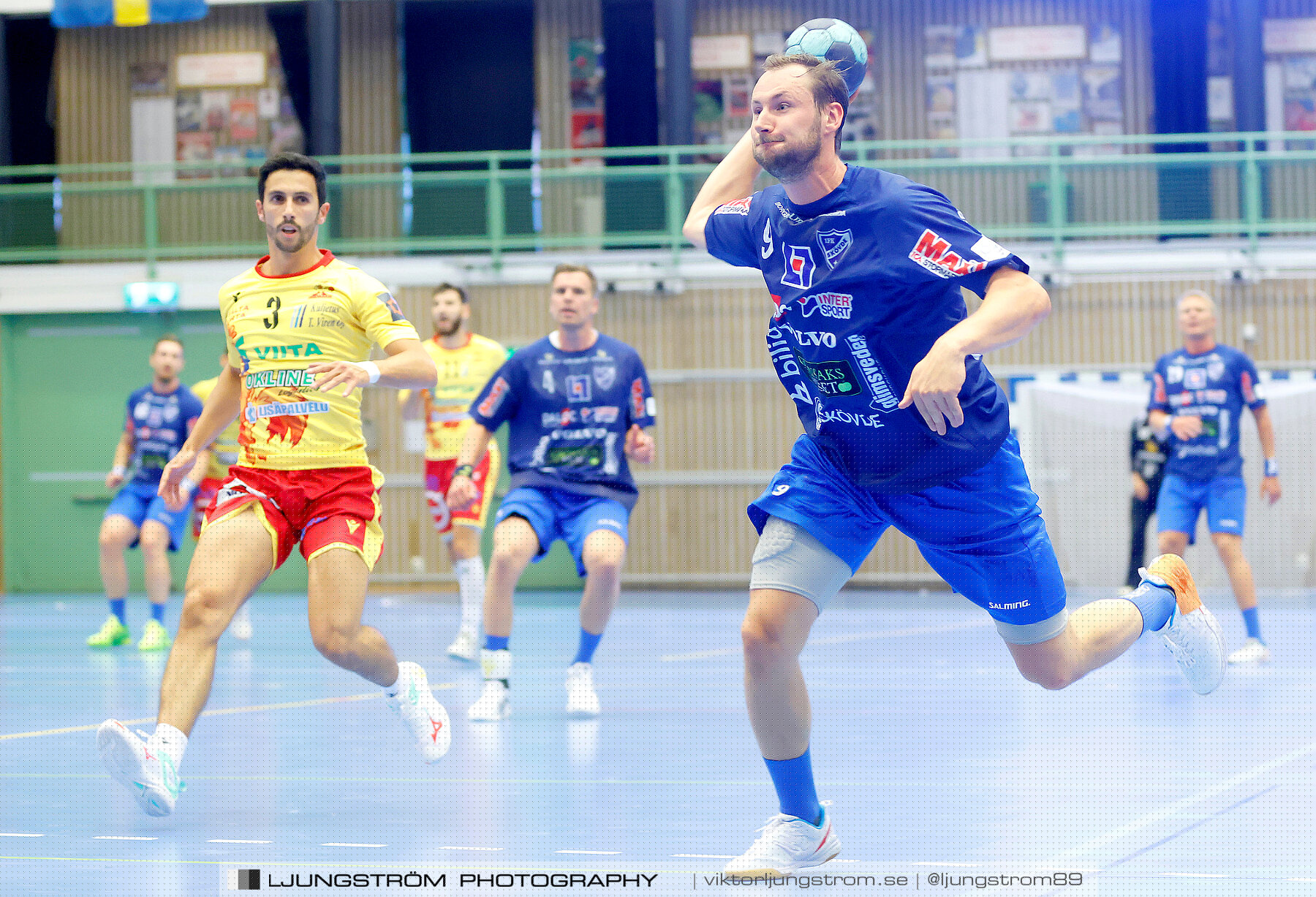 Träningsturnering IFK Skövde HK-Riihimäki Cocks 36-23,herr,Arena Skövde,Skövde,Sverige,Handboll,,2022,288721