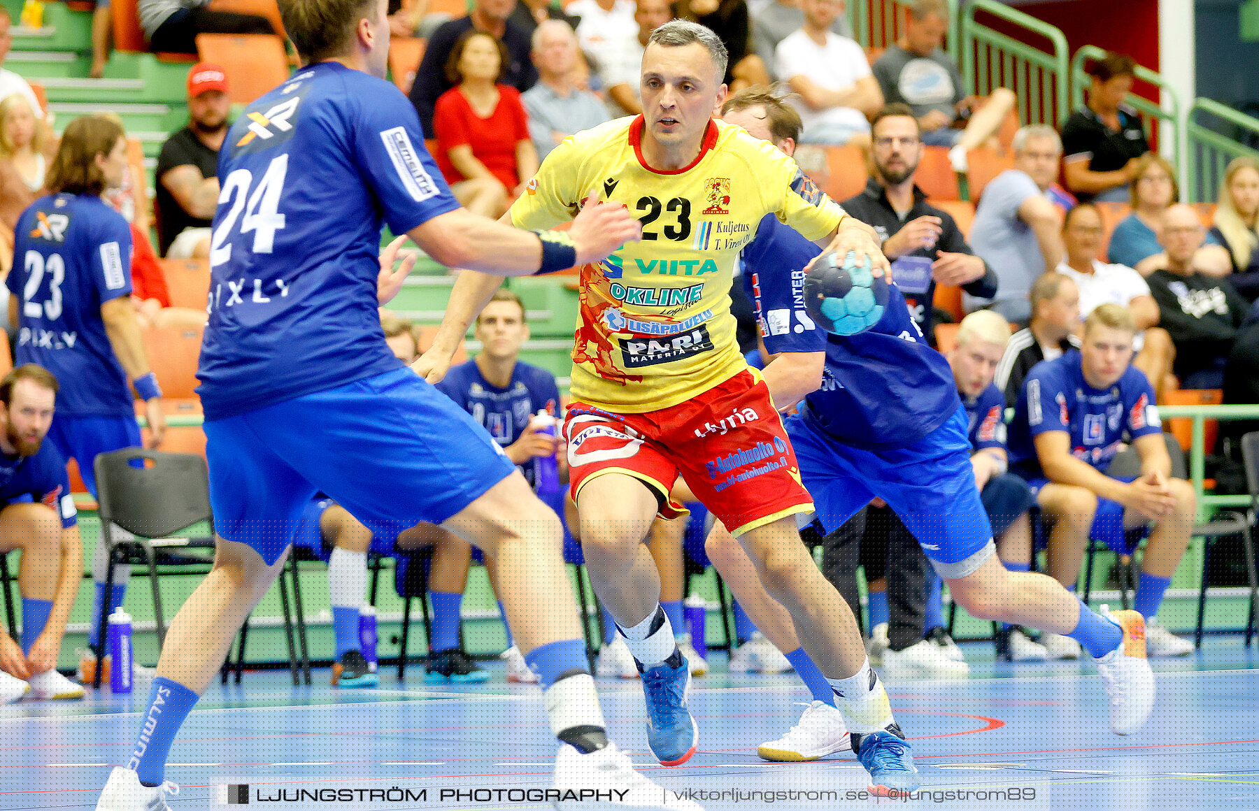 Träningsturnering IFK Skövde HK-Riihimäki Cocks 36-23,herr,Arena Skövde,Skövde,Sverige,Handboll,,2022,288834