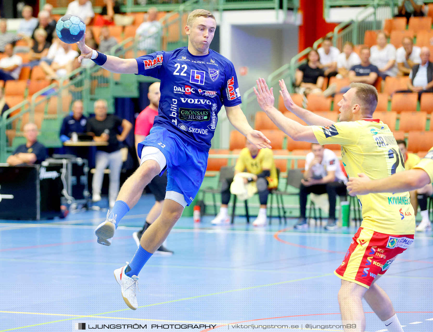 Träningsturnering IFK Skövde HK-Riihimäki Cocks 36-23,herr,Arena Skövde,Skövde,Sverige,Handboll,,2022,288861