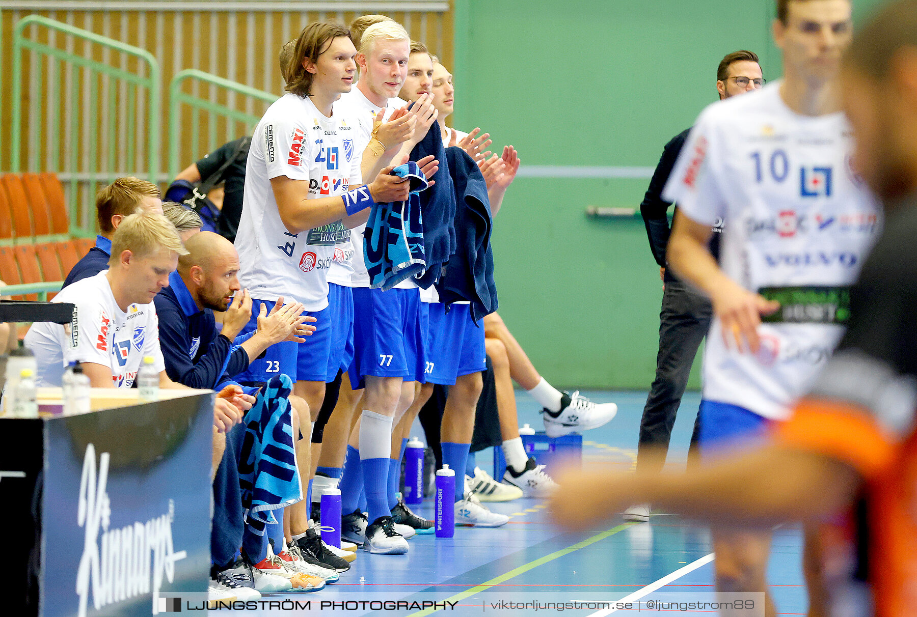 Träningsturnering IFK Skövde HK-Halden Topphåndball 37-31,herr,Arena Skövde,Skövde,Sverige,Handboll,,2022,289303