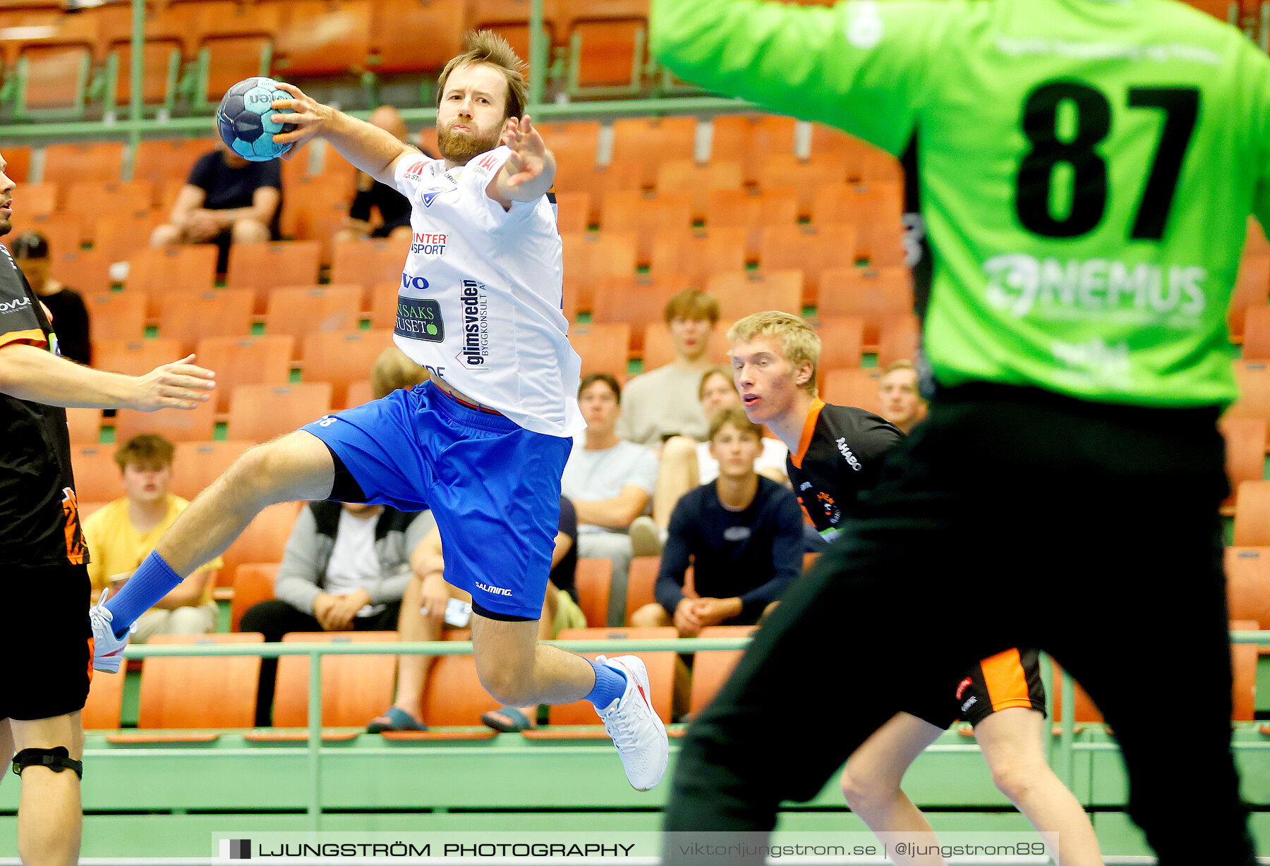 Träningsturnering IFK Skövde HK-Halden Topphåndball 37-31,herr,Arena Skövde,Skövde,Sverige,Handboll,,2022,289305