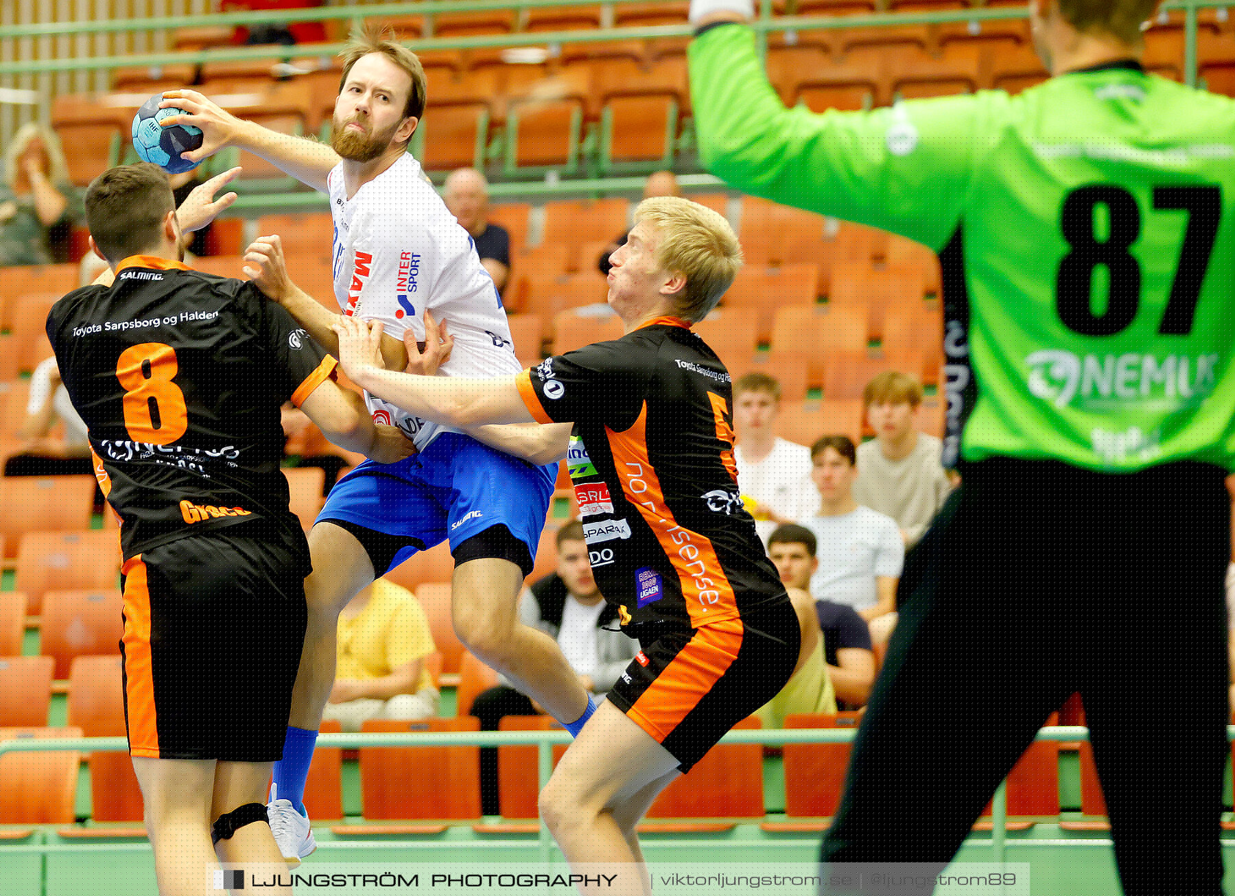 Träningsturnering IFK Skövde HK-Halden Topphåndball 37-31,herr,Arena Skövde,Skövde,Sverige,Handboll,,2022,289311