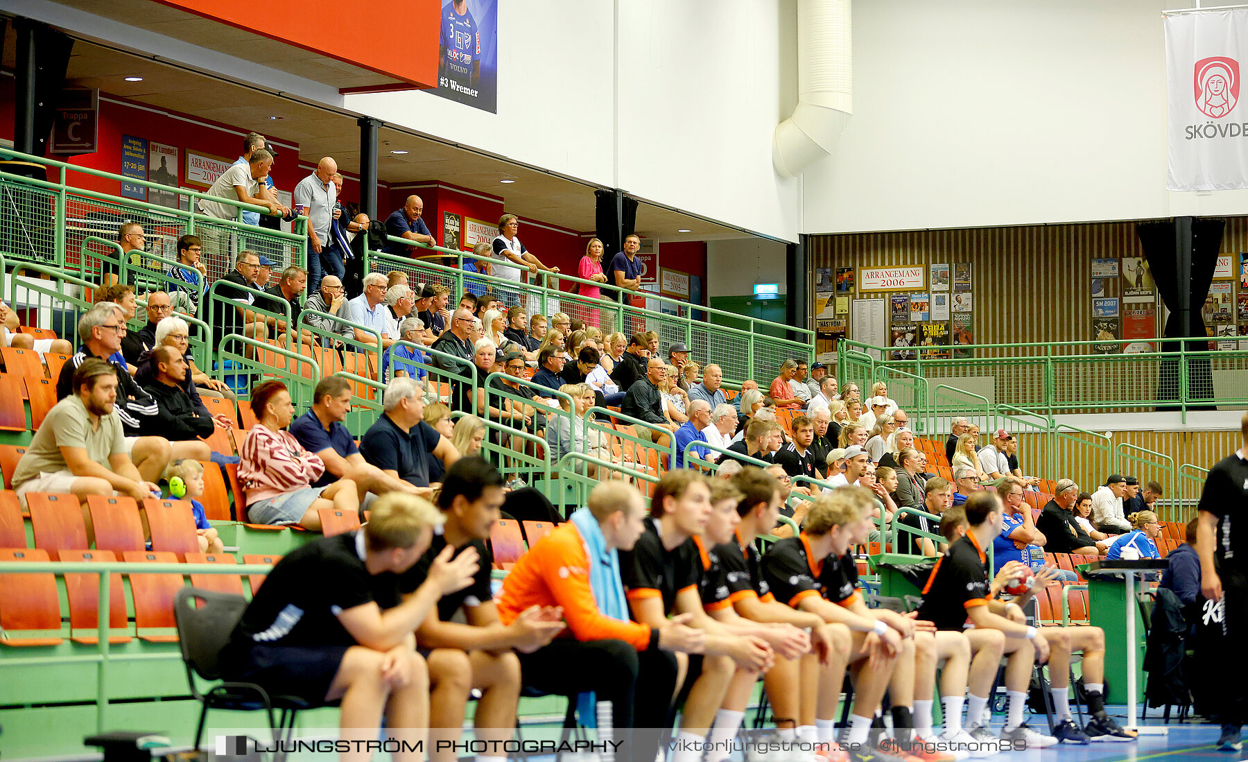 Träningsturnering IFK Skövde HK-Halden Topphåndball 37-31,herr,Arena Skövde,Skövde,Sverige,Handboll,,2022,289313