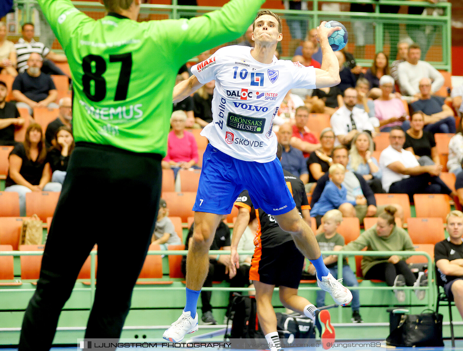 Träningsturnering IFK Skövde HK-Halden Topphåndball 37-31,herr,Arena Skövde,Skövde,Sverige,Handboll,,2022,289344