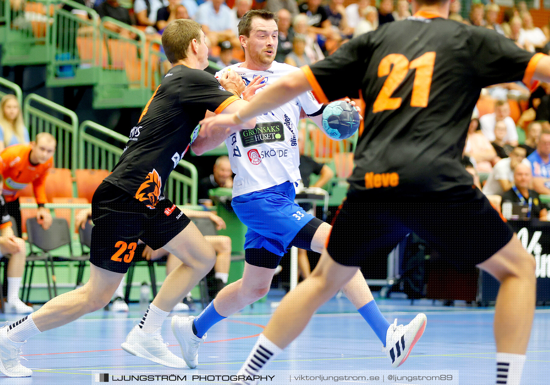 Träningsturnering IFK Skövde HK-Halden Topphåndball 37-31,herr,Arena Skövde,Skövde,Sverige,Handboll,,2022,289346