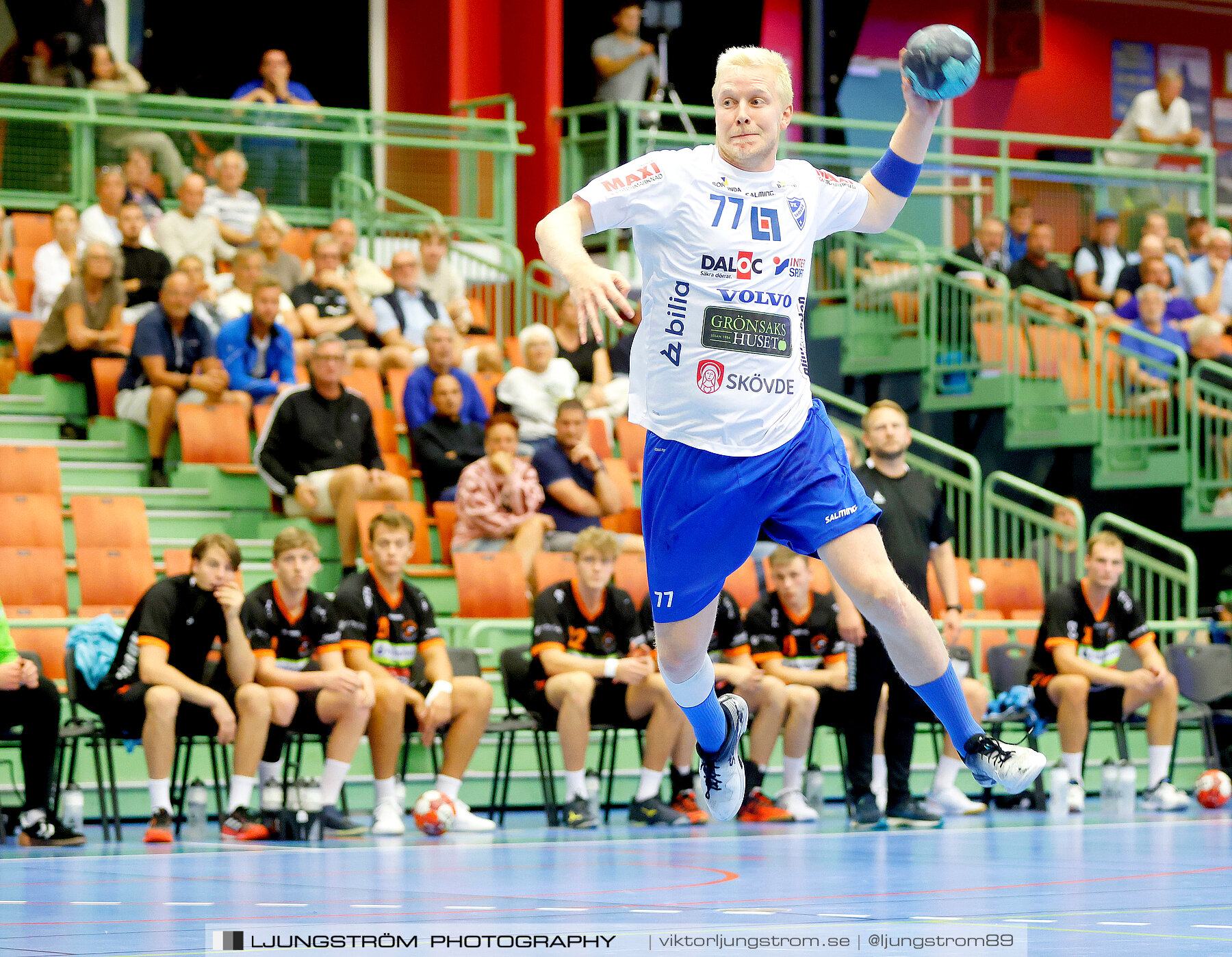 Träningsturnering IFK Skövde HK-Halden Topphåndball 37-31,herr,Arena Skövde,Skövde,Sverige,Handboll,,2022,289362