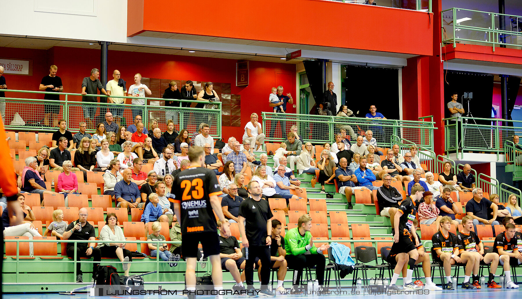 Träningsturnering IFK Skövde HK-Halden Topphåndball 37-31,herr,Arena Skövde,Skövde,Sverige,Handboll,,2022,289363