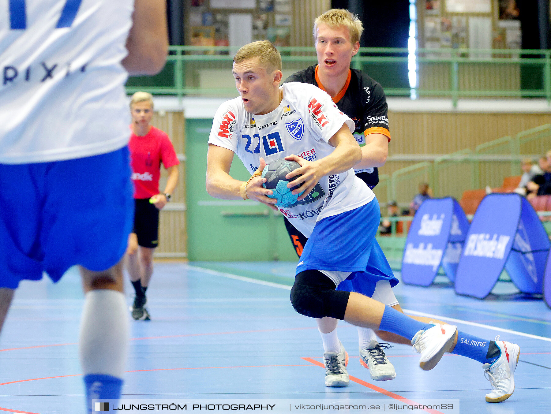 Träningsturnering IFK Skövde HK-Halden Topphåndball 37-31,herr,Arena Skövde,Skövde,Sverige,Handboll,,2022,289366