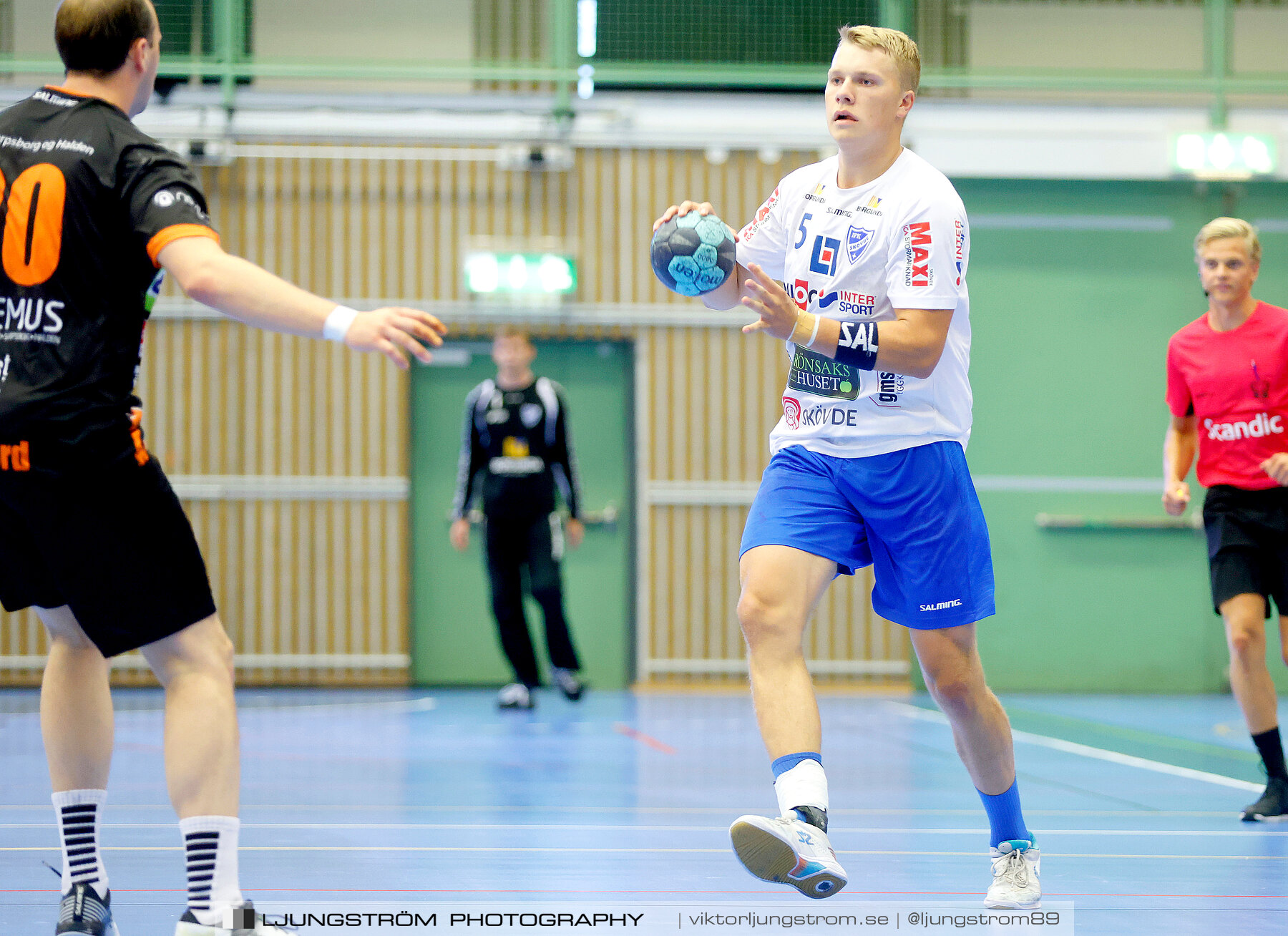 Träningsturnering IFK Skövde HK-Halden Topphåndball 37-31,herr,Arena Skövde,Skövde,Sverige,Handboll,,2022,289367