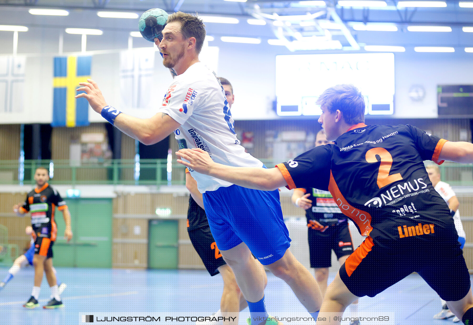 Träningsturnering IFK Skövde HK-Halden Topphåndball 37-31,herr,Arena Skövde,Skövde,Sverige,Handboll,,2022,289368