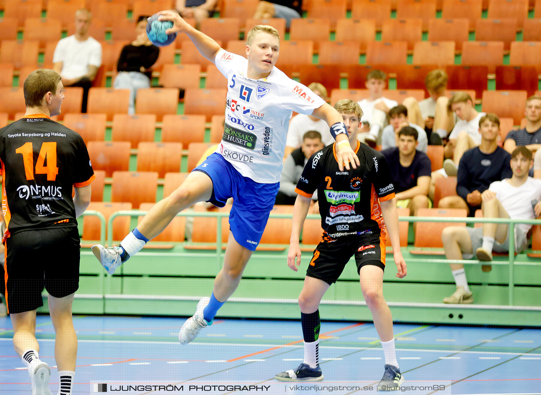 Träningsturnering IFK Skövde HK-Halden Topphåndball 37-31,herr,Arena Skövde,Skövde,Sverige,Handboll,,2022,289386