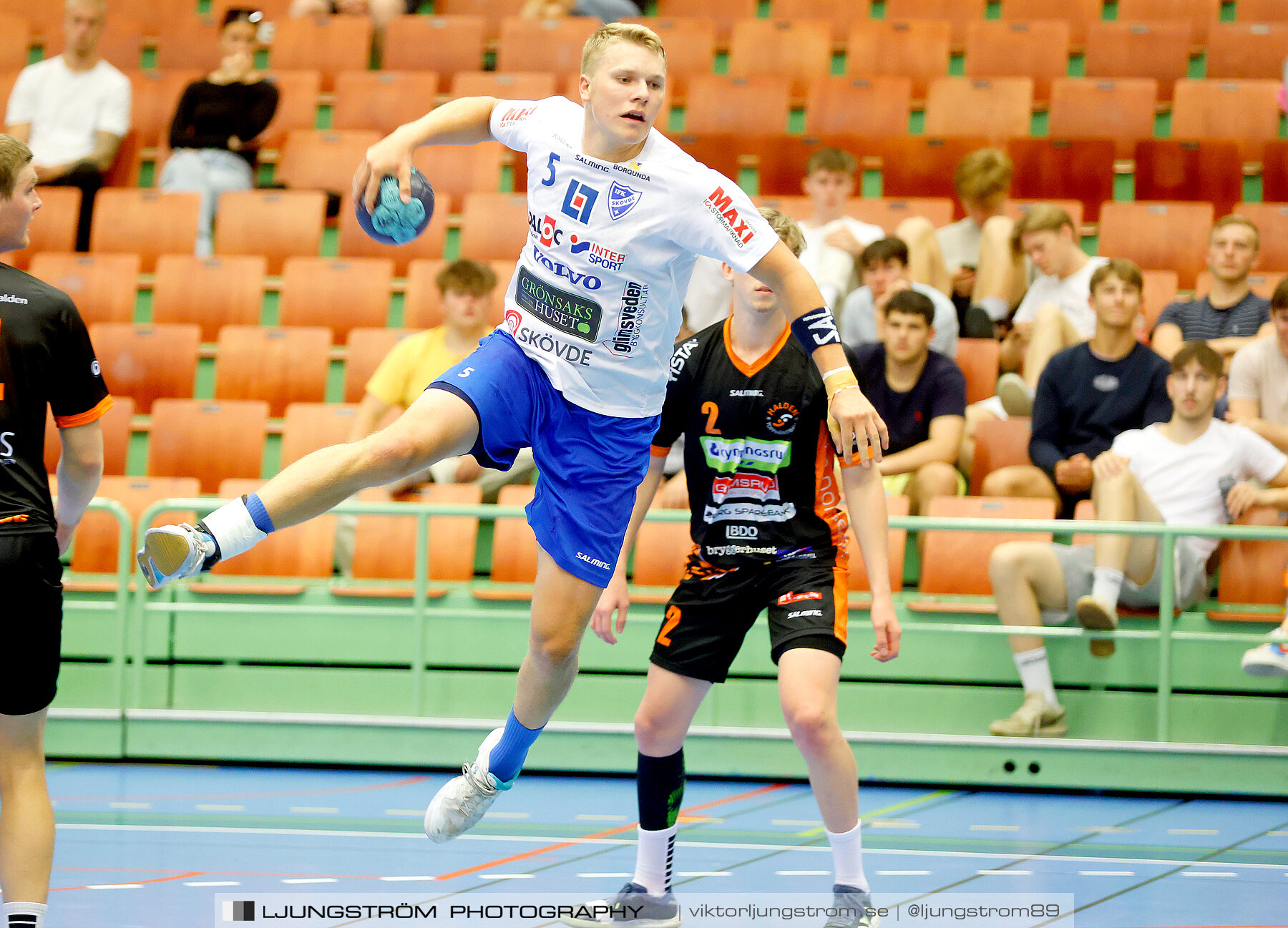 Träningsturnering IFK Skövde HK-Halden Topphåndball 37-31,herr,Arena Skövde,Skövde,Sverige,Handboll,,2022,289387