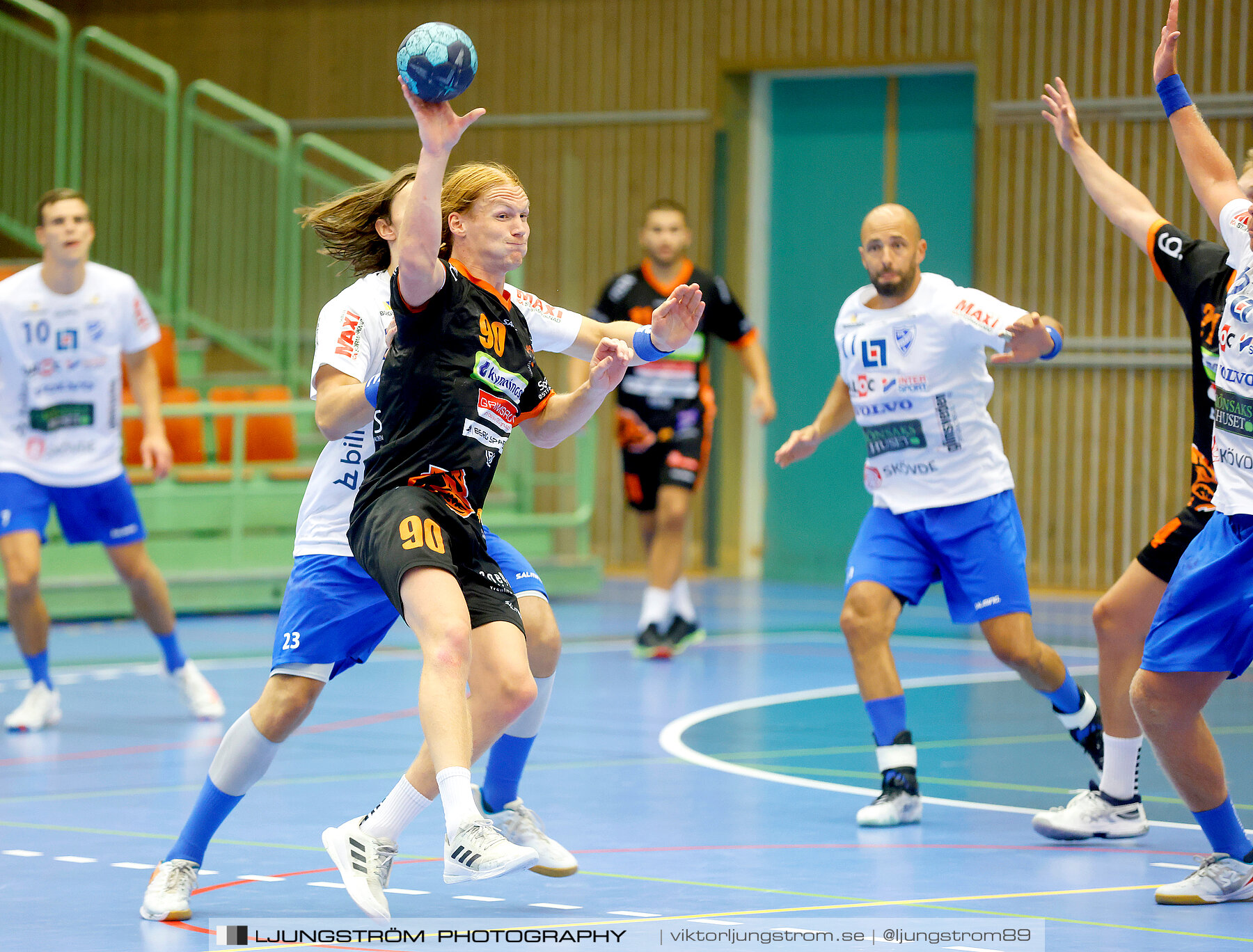 Träningsturnering IFK Skövde HK-Halden Topphåndball 37-31,herr,Arena Skövde,Skövde,Sverige,Handboll,,2022,289397