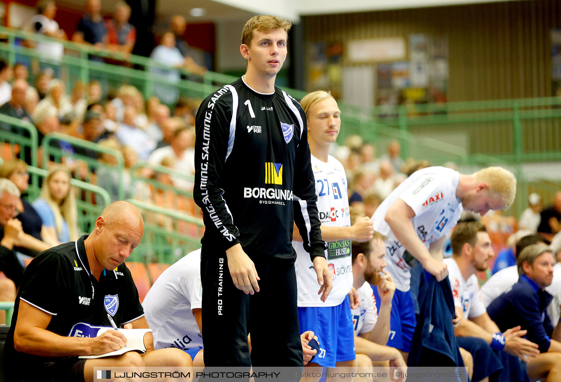 Träningsturnering IFK Skövde HK-Halden Topphåndball 37-31,herr,Arena Skövde,Skövde,Sverige,Handboll,,2022,289411