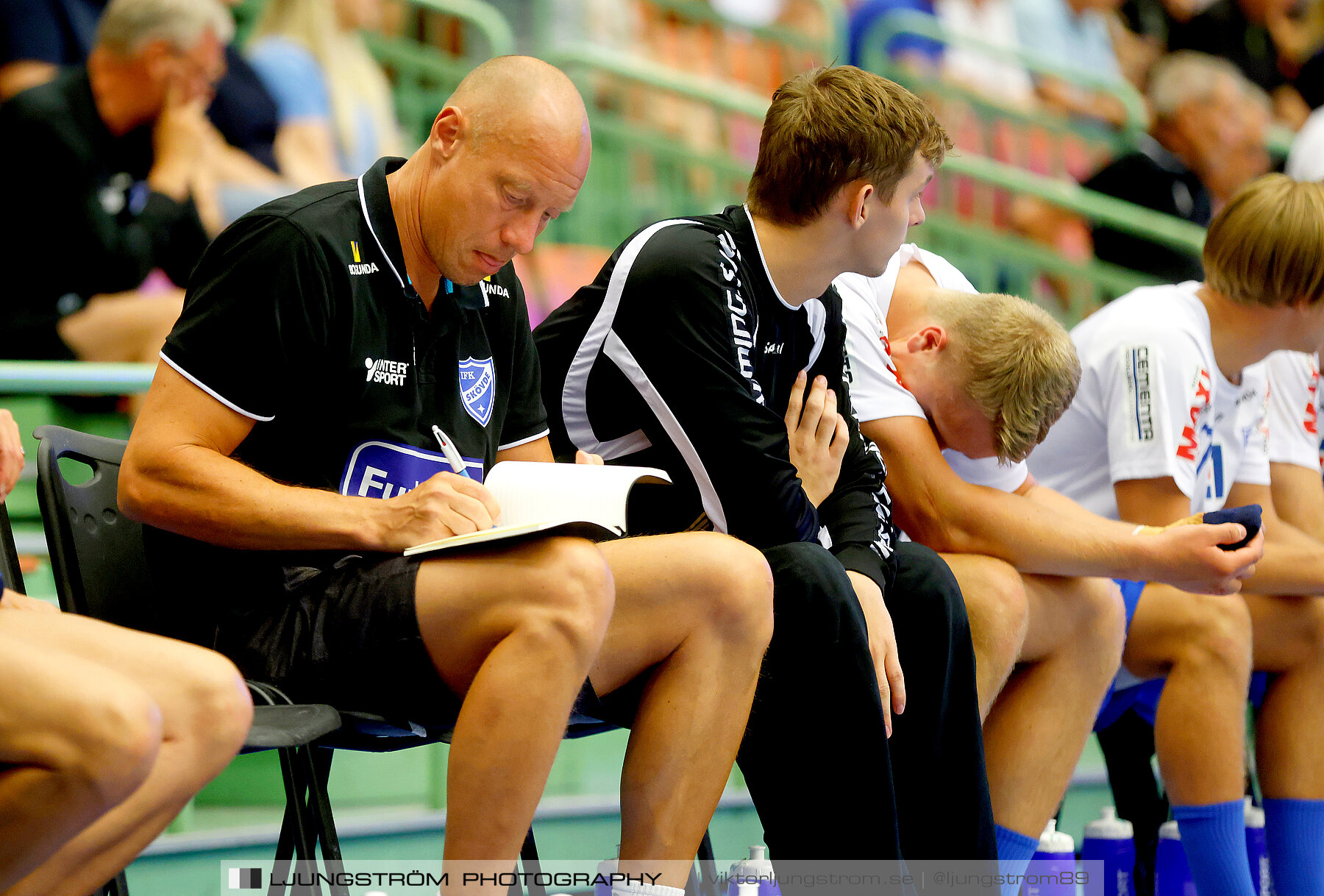 Träningsturnering IFK Skövde HK-Halden Topphåndball 37-31,herr,Arena Skövde,Skövde,Sverige,Handboll,,2022,289415