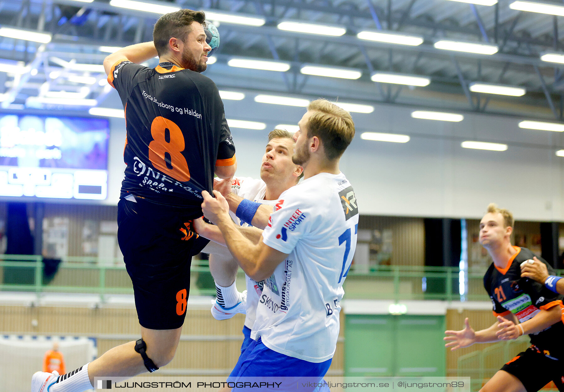 Träningsturnering IFK Skövde HK-Halden Topphåndball 37-31,herr,Arena Skövde,Skövde,Sverige,Handboll,,2022,289419