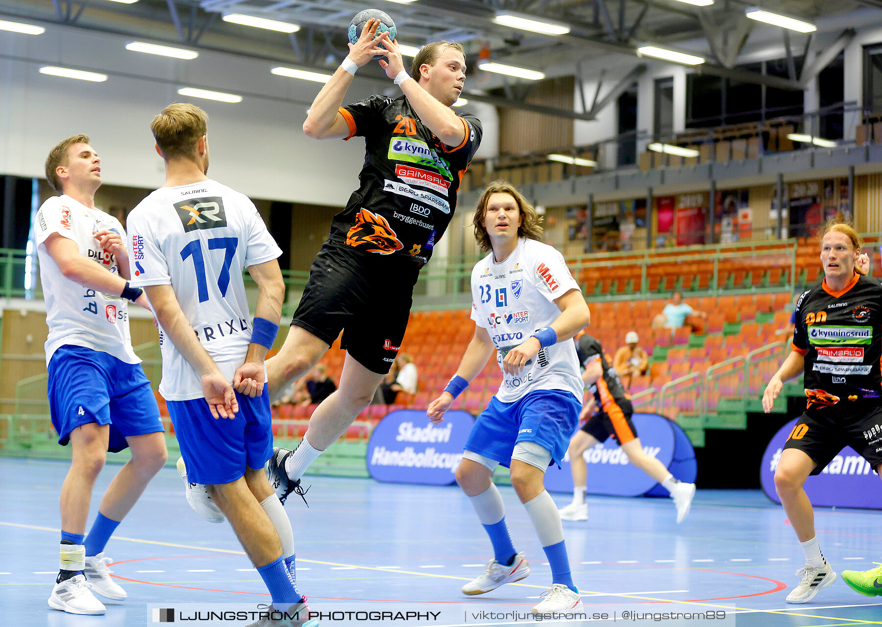 Träningsturnering IFK Skövde HK-Halden Topphåndball 37-31,herr,Arena Skövde,Skövde,Sverige,Handboll,,2022,289437