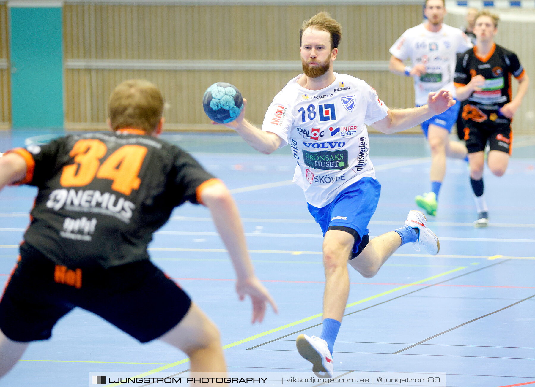 Träningsturnering IFK Skövde HK-Halden Topphåndball 37-31,herr,Arena Skövde,Skövde,Sverige,Handboll,,2022,289454