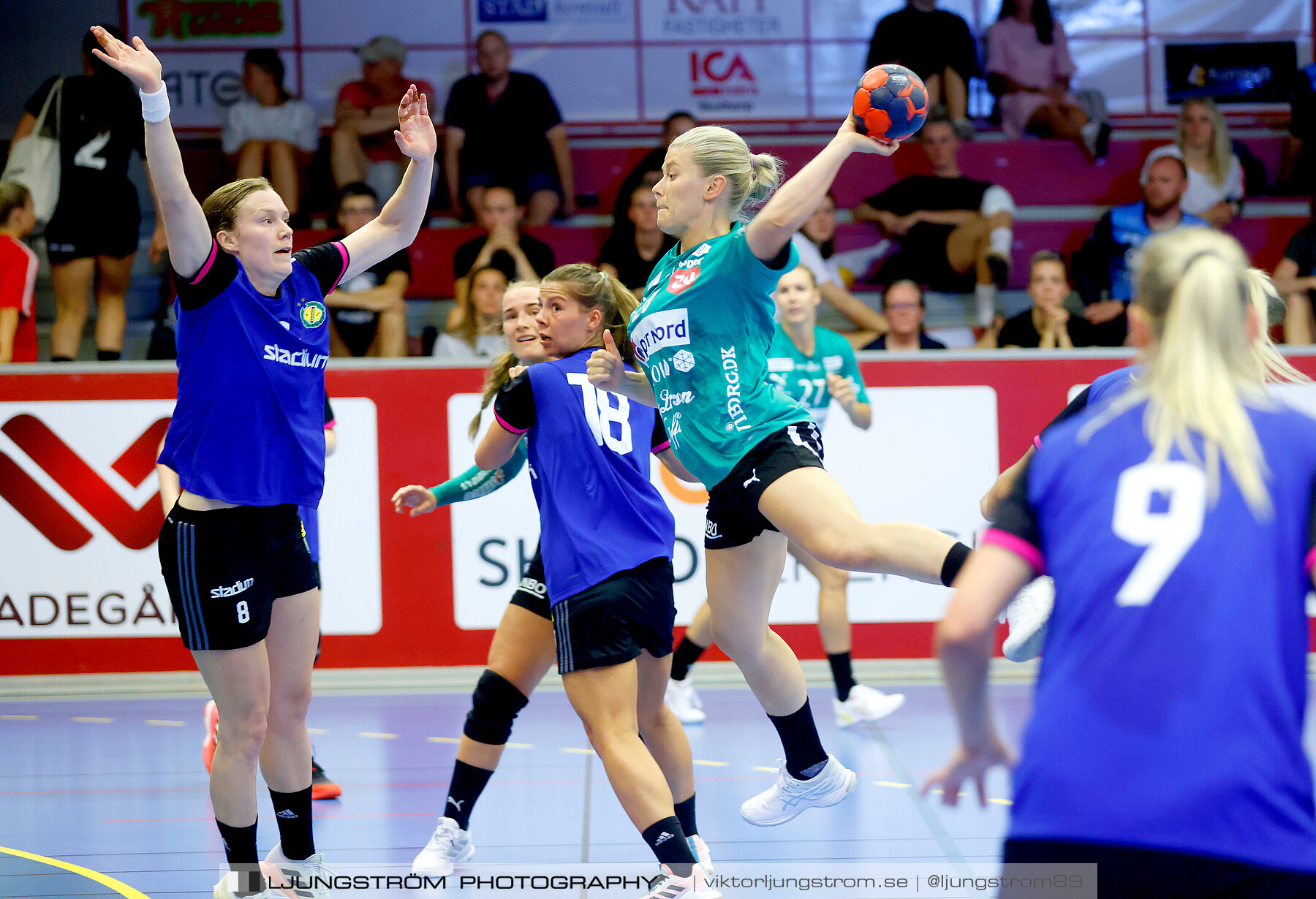 Annliz Cup Superelit Viborg HK-IK Sävehof 27-34,dam,Skövde Idrottshall,Skövde,Sverige,Handboll,,2022,289499