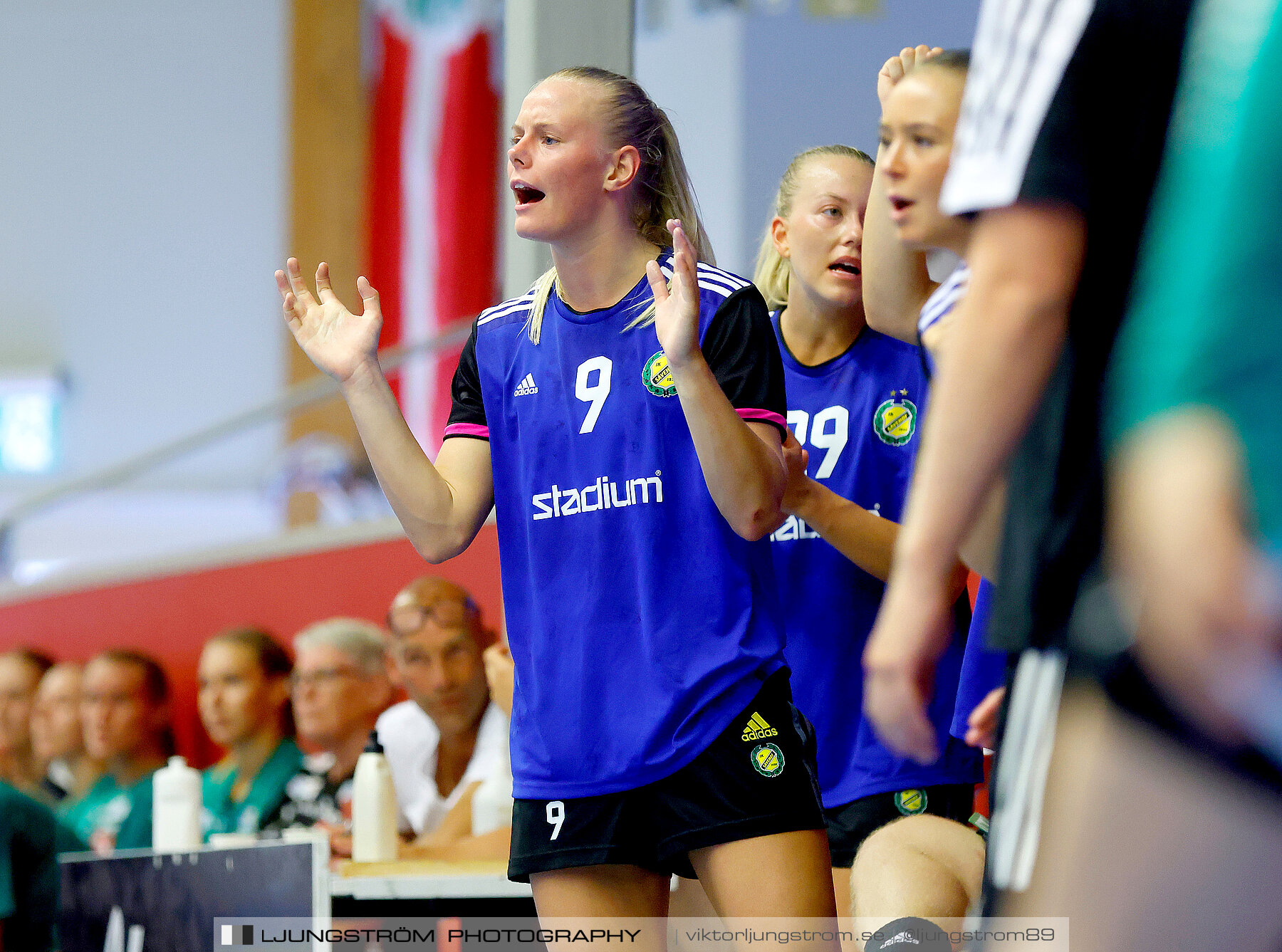 Annliz Cup Superelit Viborg HK-IK Sävehof 27-34,dam,Skövde Idrottshall,Skövde,Sverige,Handboll,,2022,289536