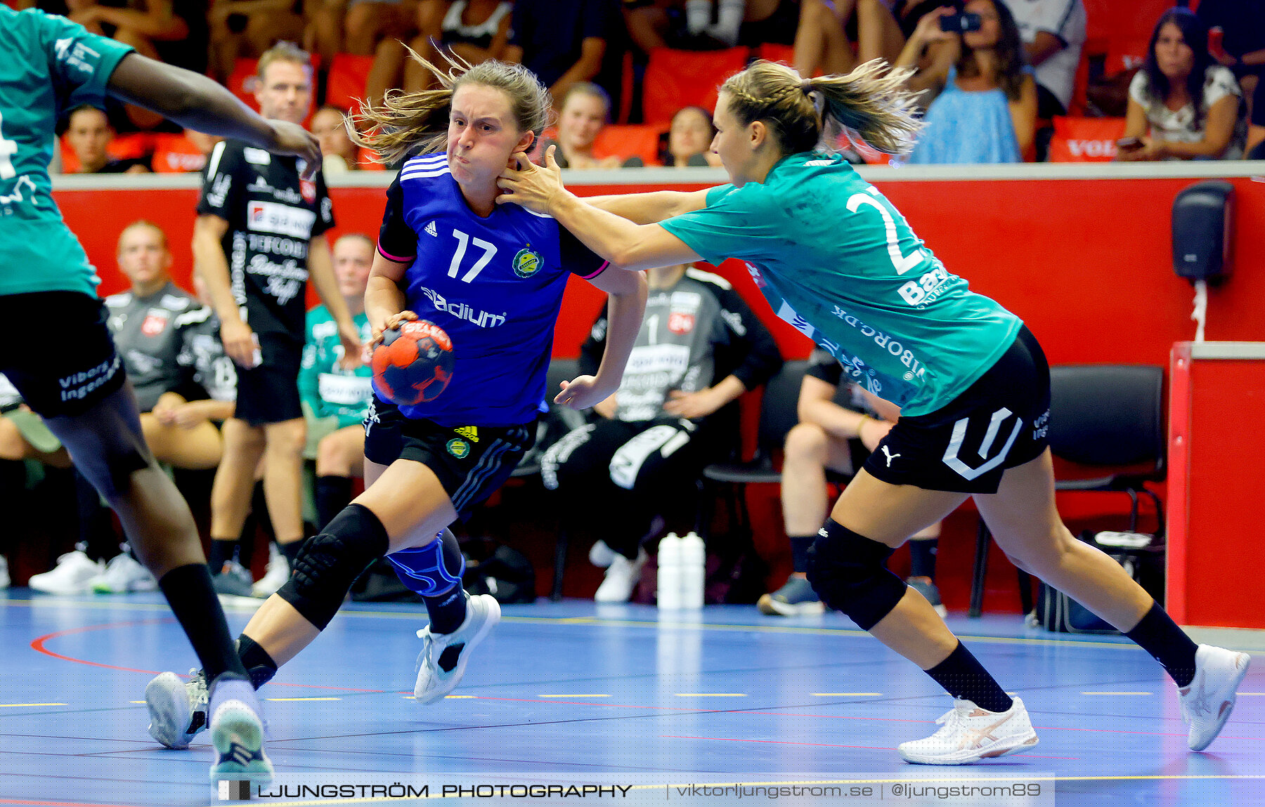 Annliz Cup Superelit Viborg HK-IK Sävehof 27-34,dam,Skövde Idrottshall,Skövde,Sverige,Handboll,,2022,289612