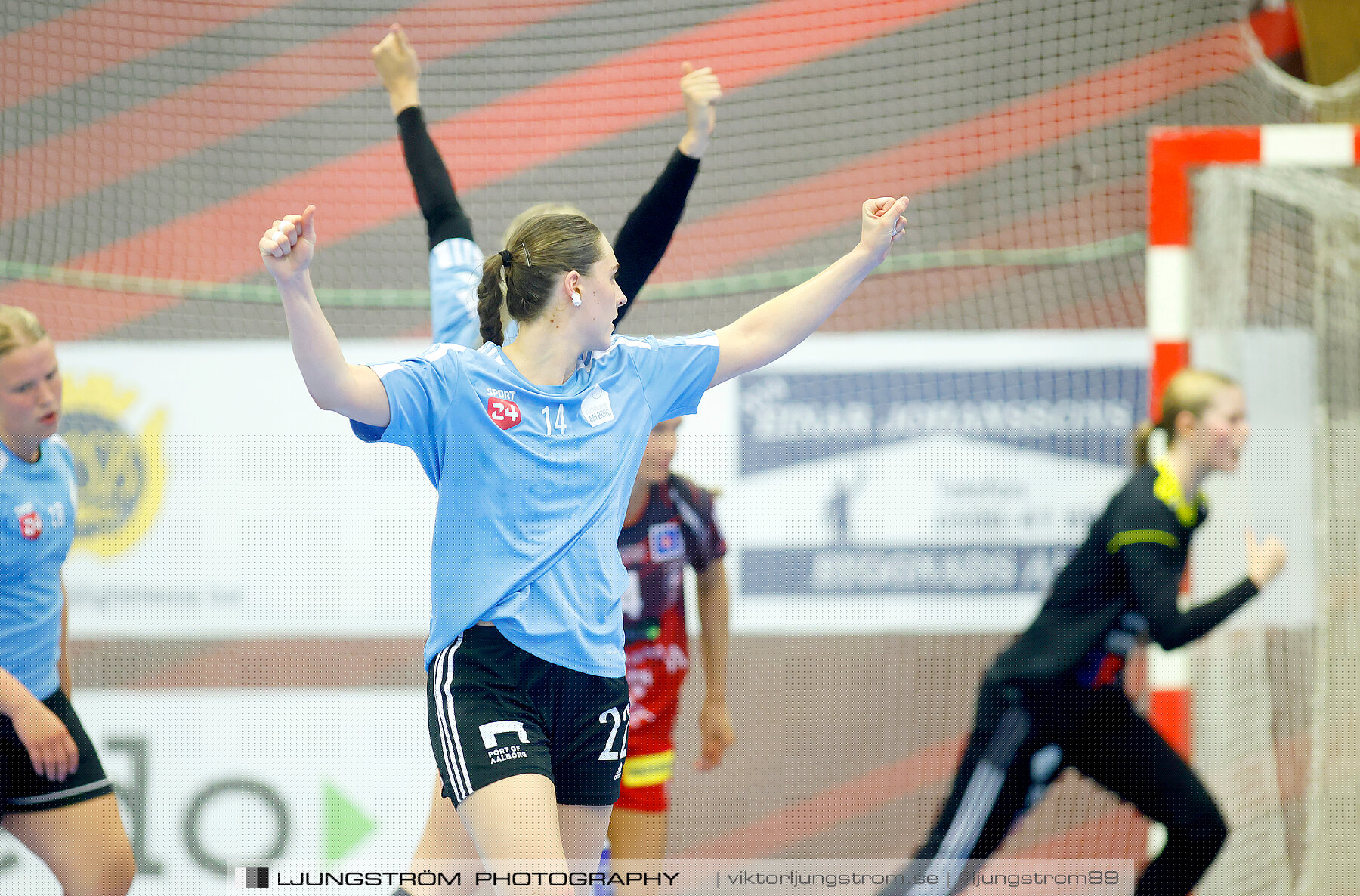 Annliz Cup Superelit Skövde HF-EH Aalborg 28-30,dam,Skövde Idrottshall,Skövde,Sverige,Handboll,,2022,289693