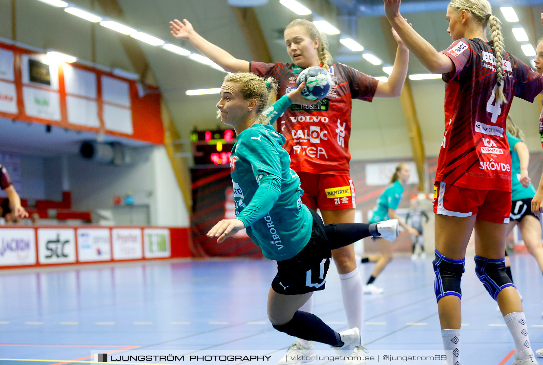 Annliz Cup Superelit Skövde HF-Viborg HK 21-40,dam,Skövde Idrottshall,Skövde,Sverige,Handboll,,2022,289895