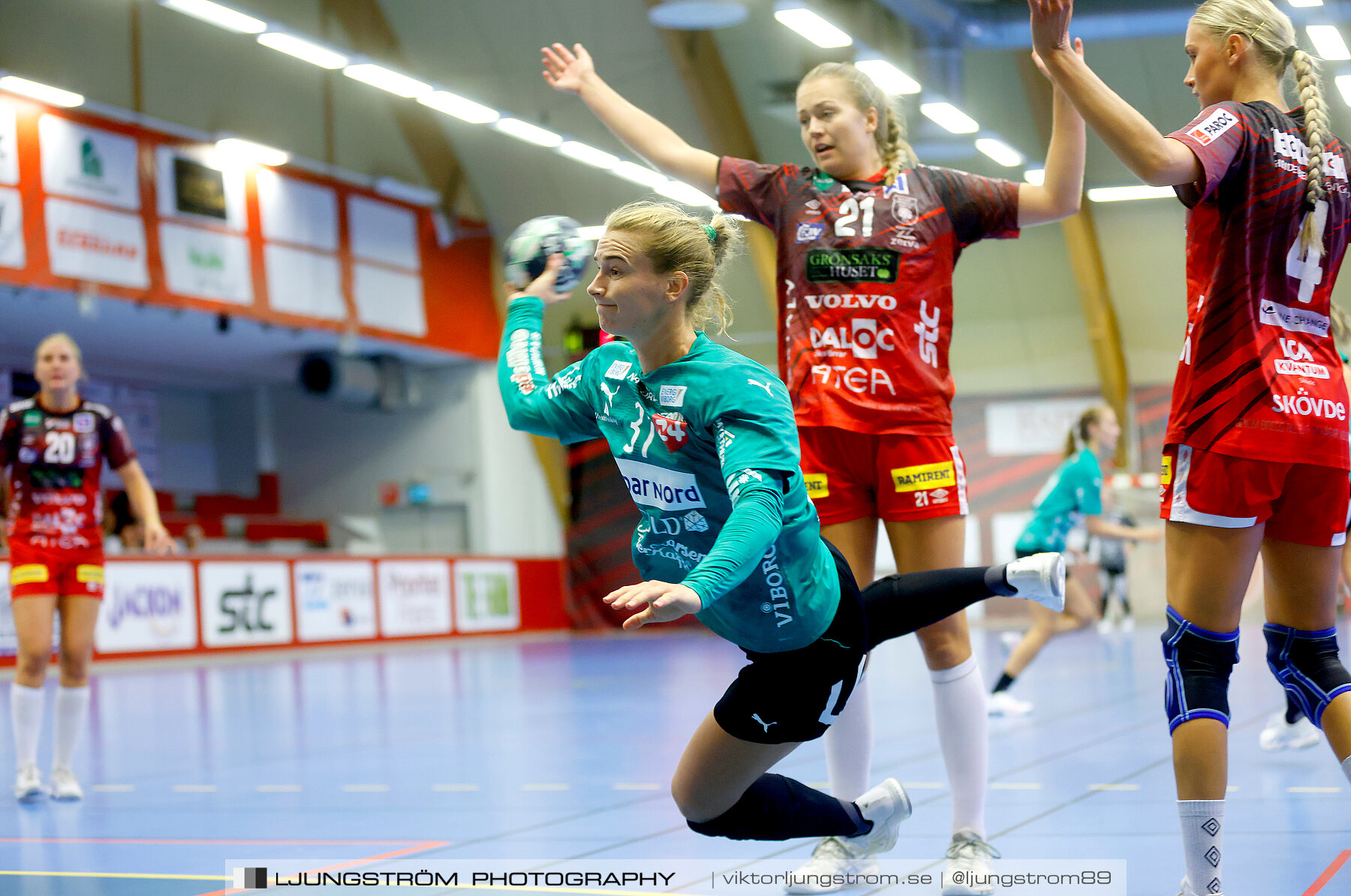 Annliz Cup Superelit Skövde HF-Viborg HK 21-40,dam,Skövde Idrottshall,Skövde,Sverige,Handboll,,2022,289896