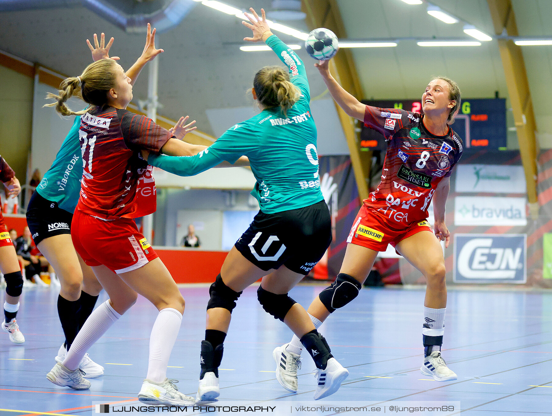 Annliz Cup Superelit Skövde HF-Viborg HK 21-40,dam,Skövde Idrottshall,Skövde,Sverige,Handboll,,2022,289916