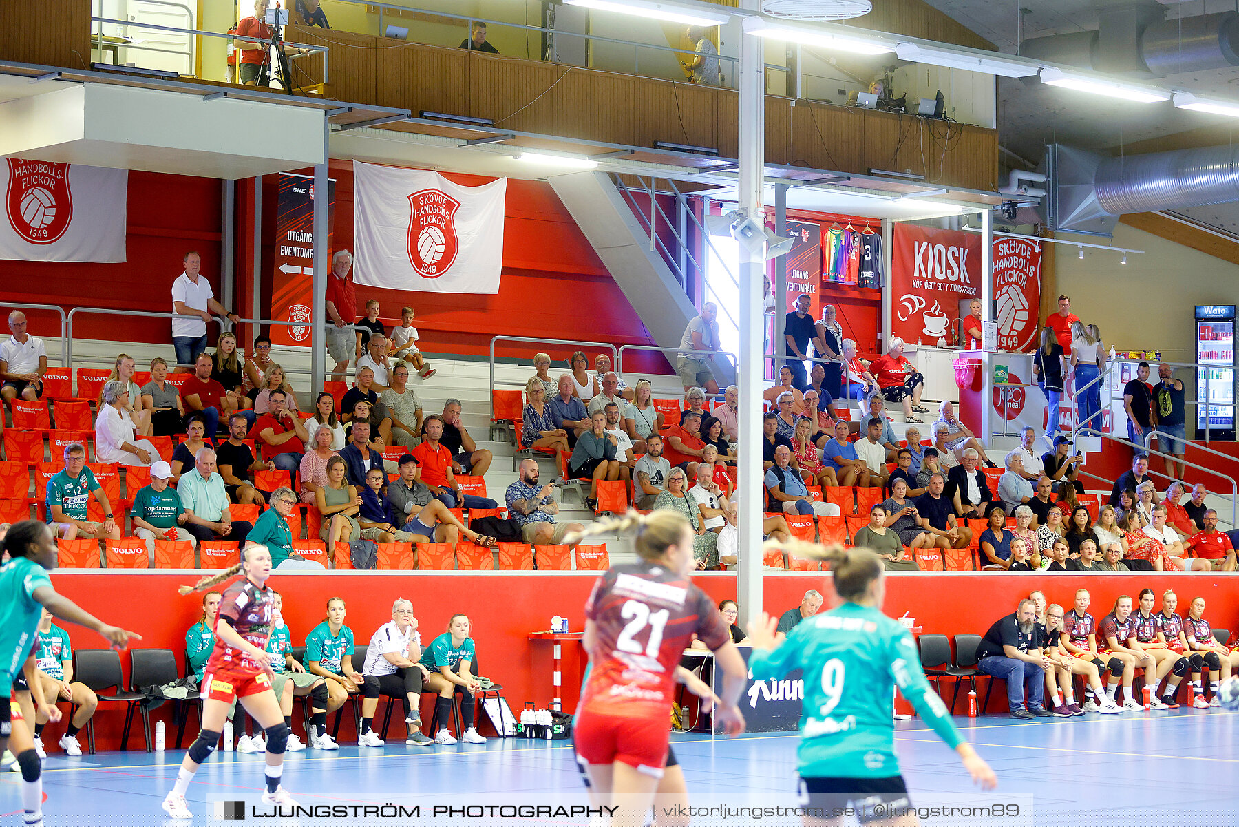 Annliz Cup Superelit Skövde HF-Viborg HK 21-40,dam,Skövde Idrottshall,Skövde,Sverige,Handboll,,2022,289934