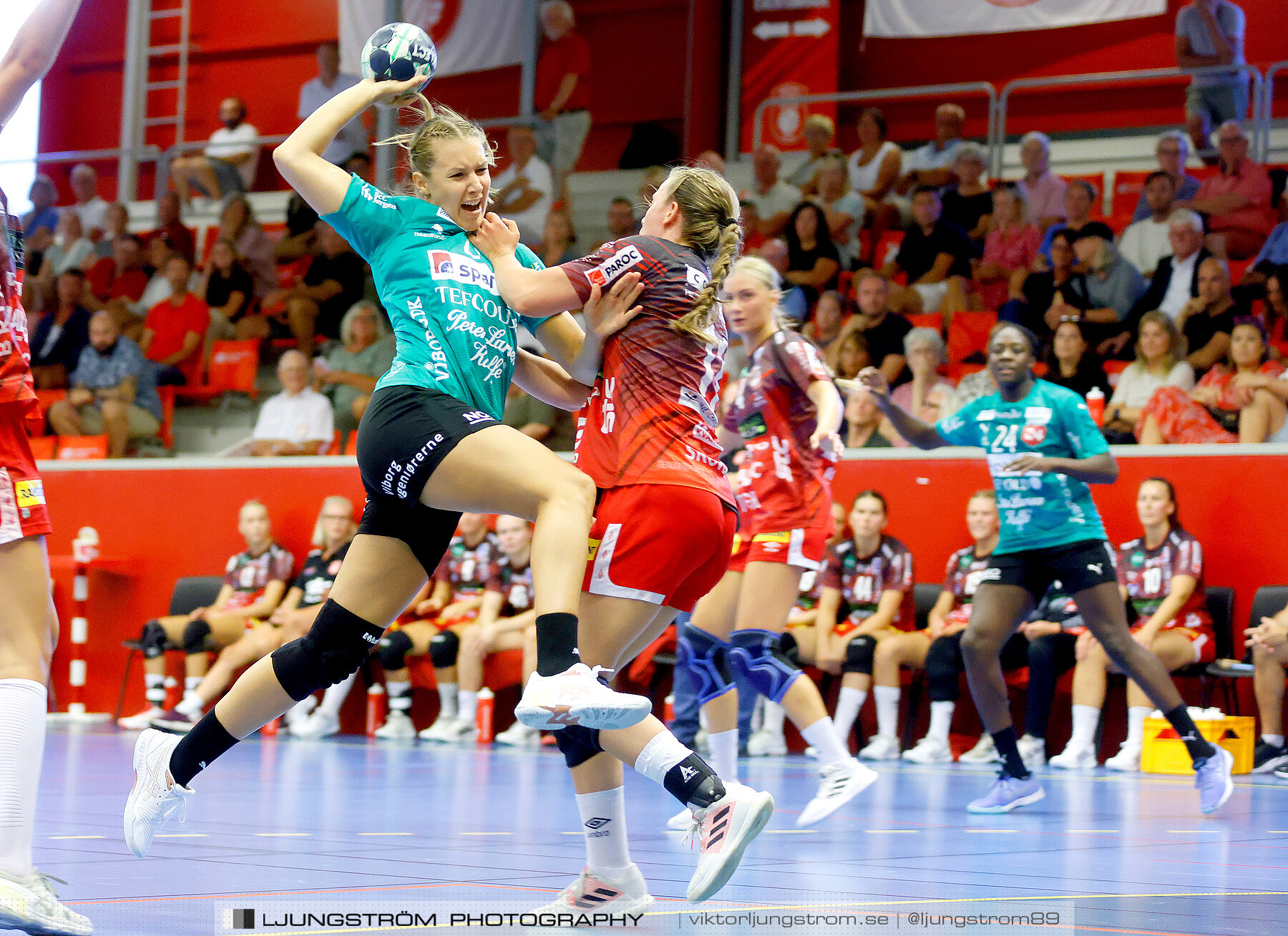 Annliz Cup Superelit Skövde HF-Viborg HK 21-40,dam,Skövde Idrottshall,Skövde,Sverige,Handboll,,2022,289952