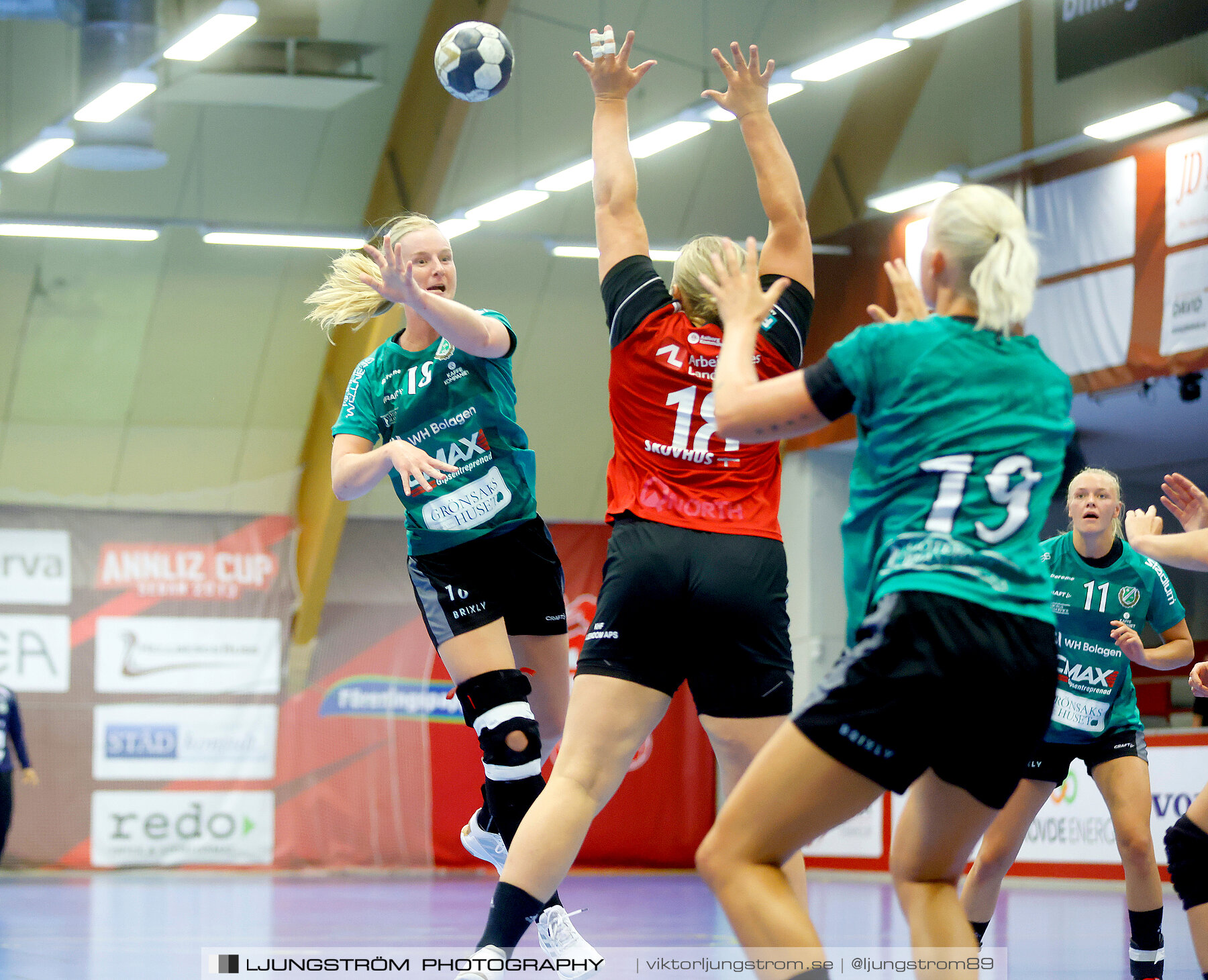 Annliz Cup Superelit EH Aalborg-Önnereds HK 16-33,dam,Skövde Idrottshall,Skövde,Sverige,Handboll,,2022,289989