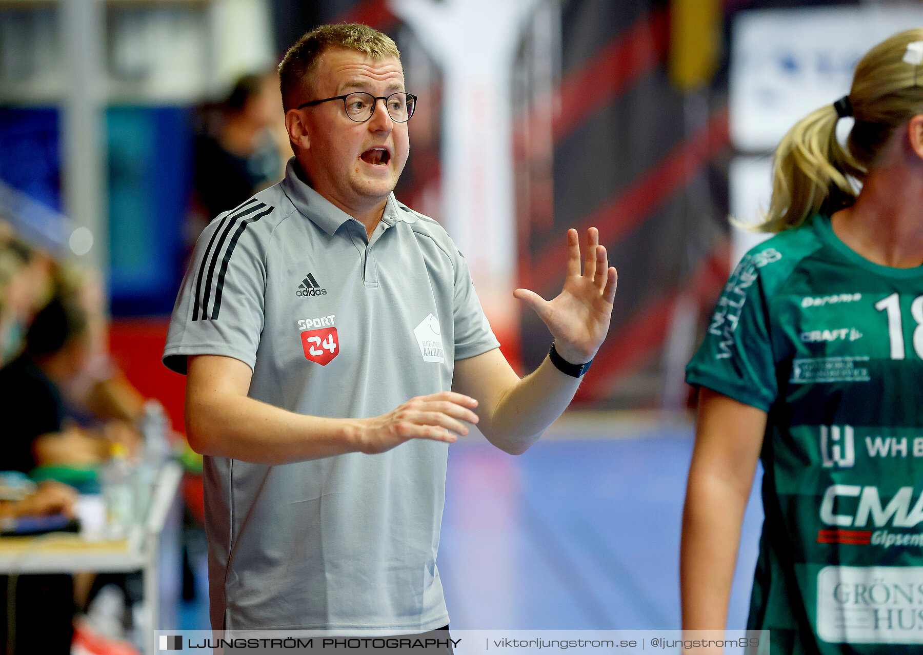 Annliz Cup Superelit EH Aalborg-Önnereds HK 16-33,dam,Skövde Idrottshall,Skövde,Sverige,Handboll,,2022,290008