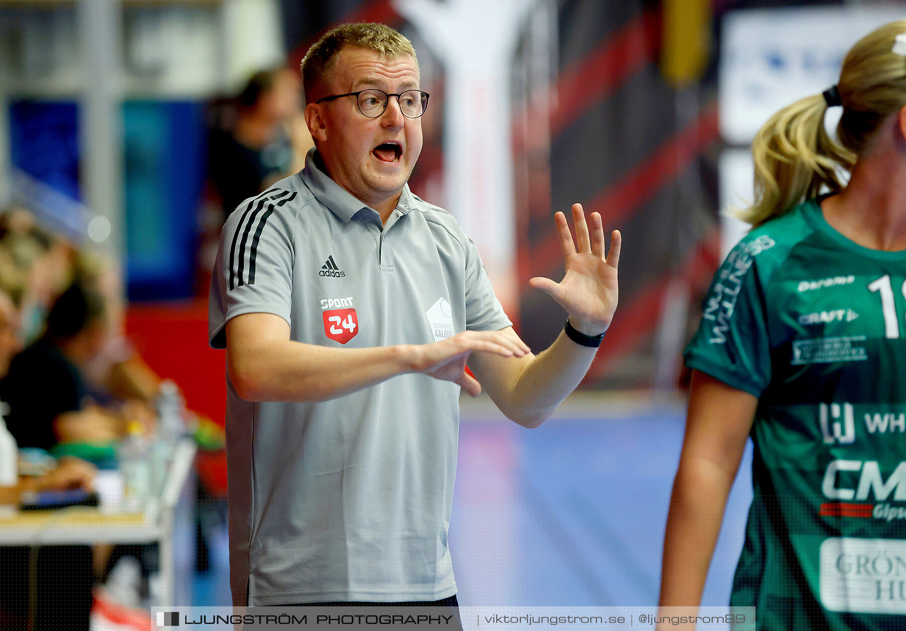 Annliz Cup Superelit EH Aalborg-Önnereds HK 16-33,dam,Skövde Idrottshall,Skövde,Sverige,Handboll,,2022,290009