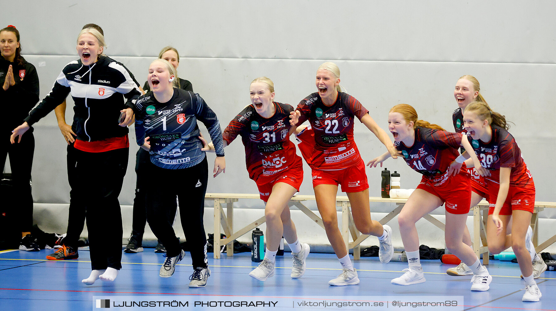 Annliz Cup F16 1 FINAL Alingsås HK-Skövde HF 22-26,dam,Arena Skövde,Skövde,Sverige,Handboll,,2022,290422