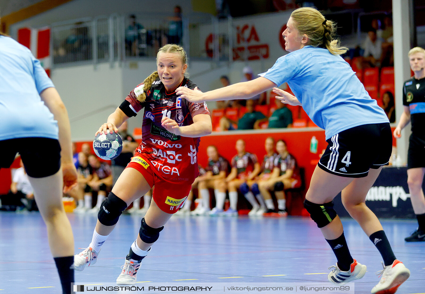 Annliz Cup Superelit Skövde HF-EH Aalborg 28-30,dam,Skövde Idrottshall,Skövde,Sverige,Handboll,,2022,290942