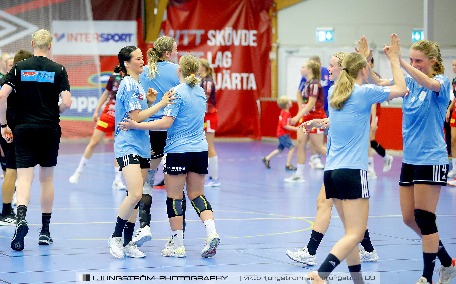 Annliz Cup Superelit Skövde HF-EH Aalborg 28-30,dam,Skövde Idrottshall,Skövde,Sverige,Handboll,,2022,290969