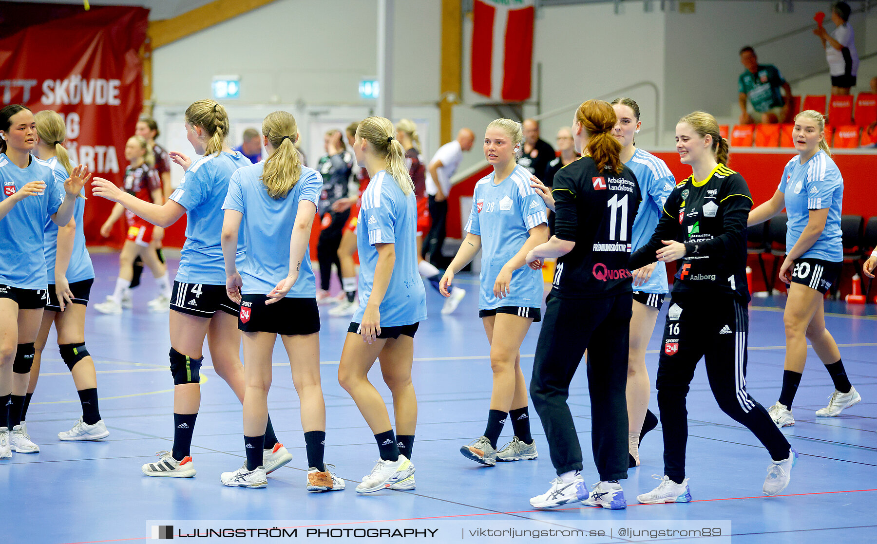 Annliz Cup Superelit Skövde HF-EH Aalborg 28-30,dam,Skövde Idrottshall,Skövde,Sverige,Handboll,,2022,290970