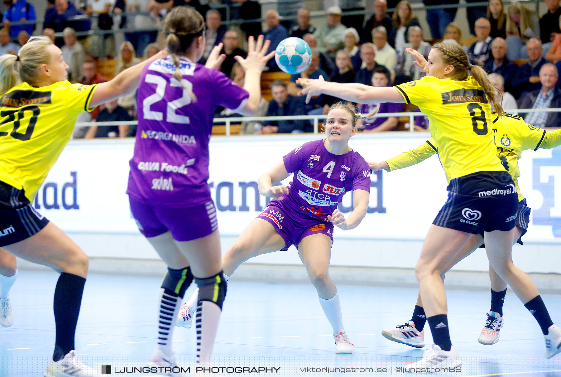 Skara HF-IK Sävehof 23-29,dam,Skara Idrottshall,Skara,Sverige,Handboll,,2022,291592